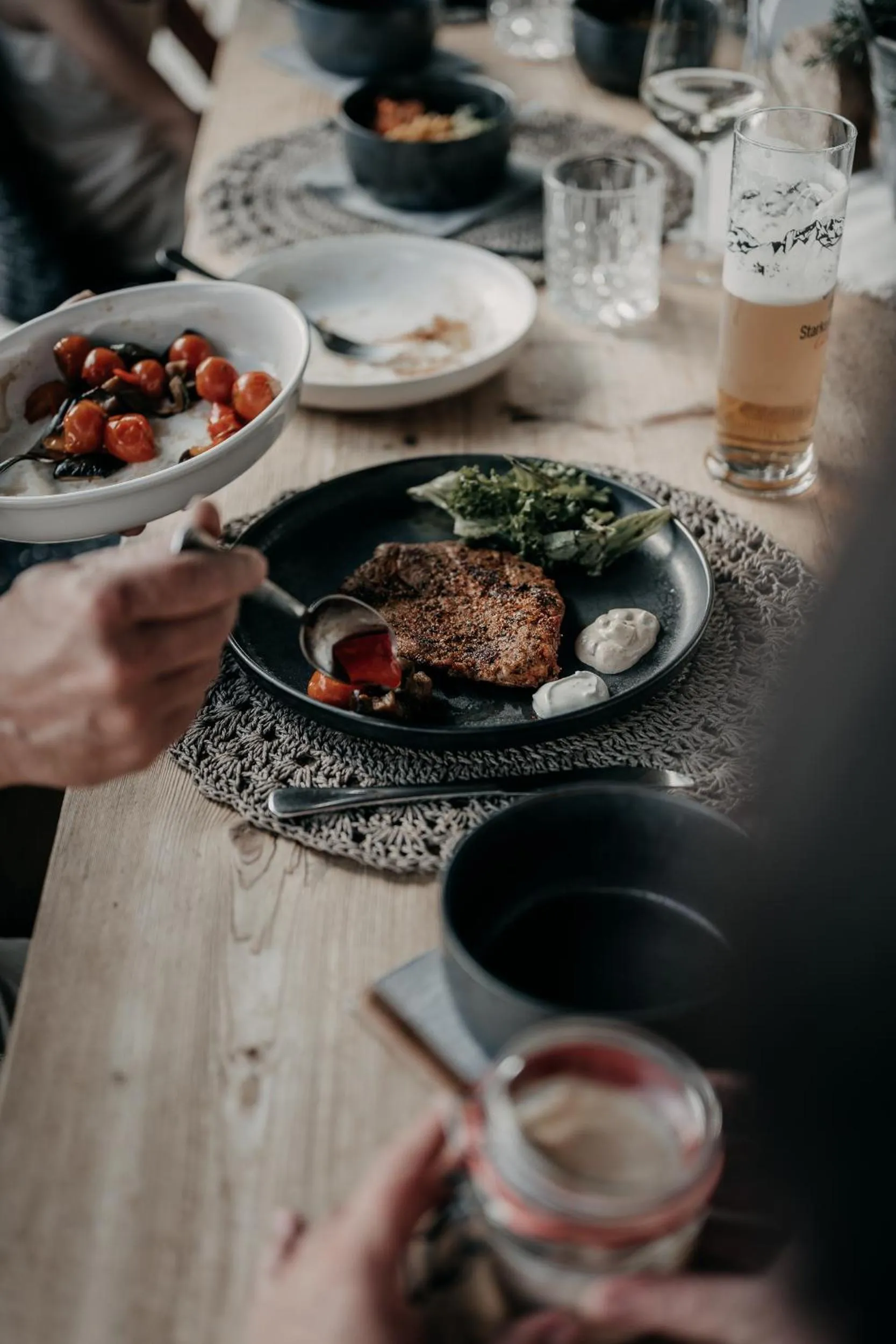 Food in Alpenappartements Cristall