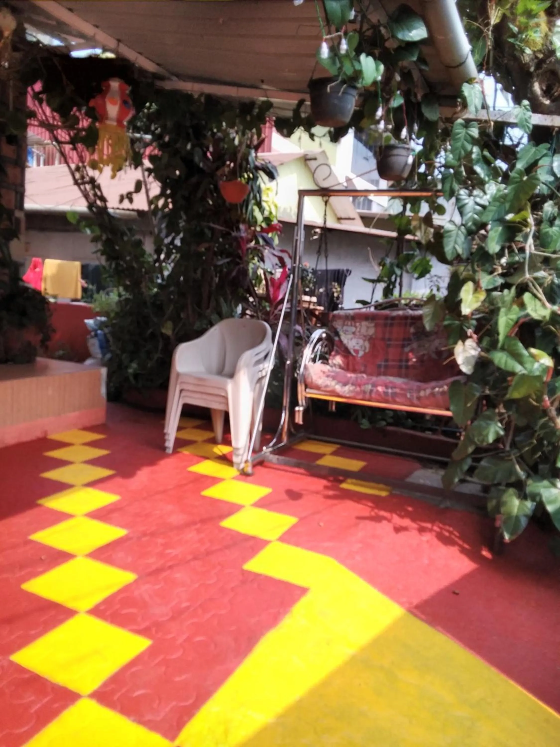 Seating area in Om Datta Krupa Niwas Cottage