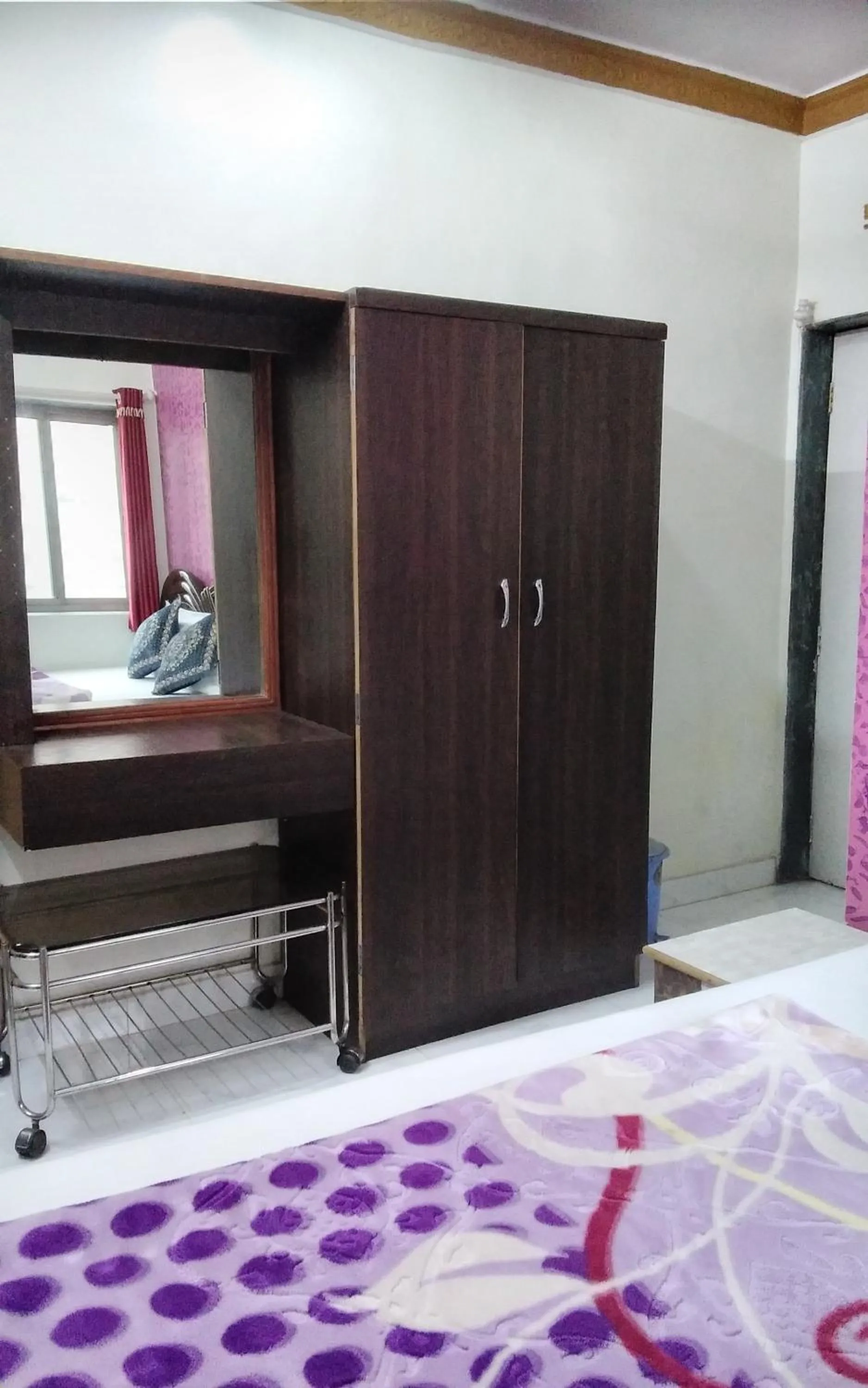 Bedroom, Bed in Om Datta Krupa Niwas Cottage