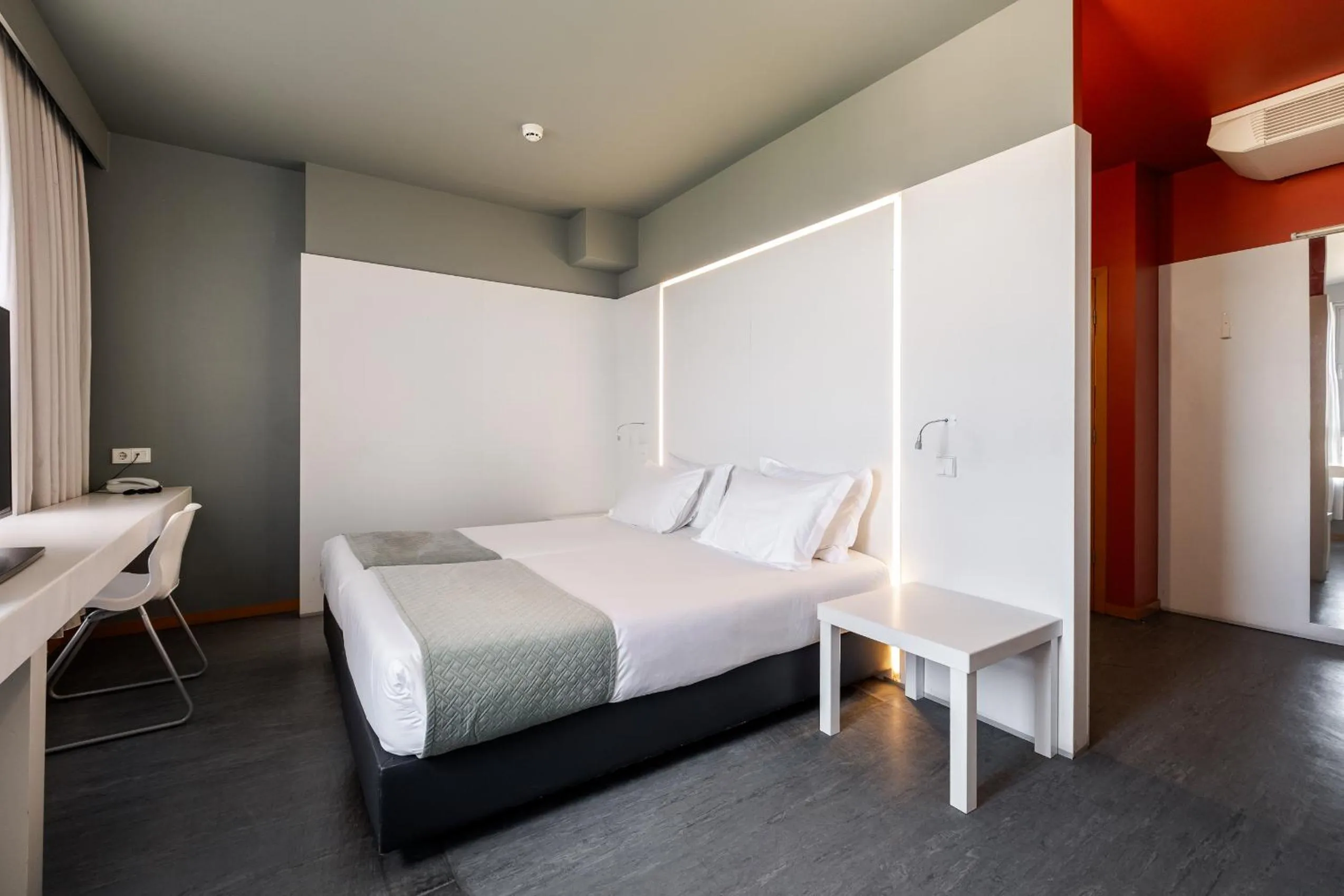 Bedroom, Bed in Basic Braga by Axis