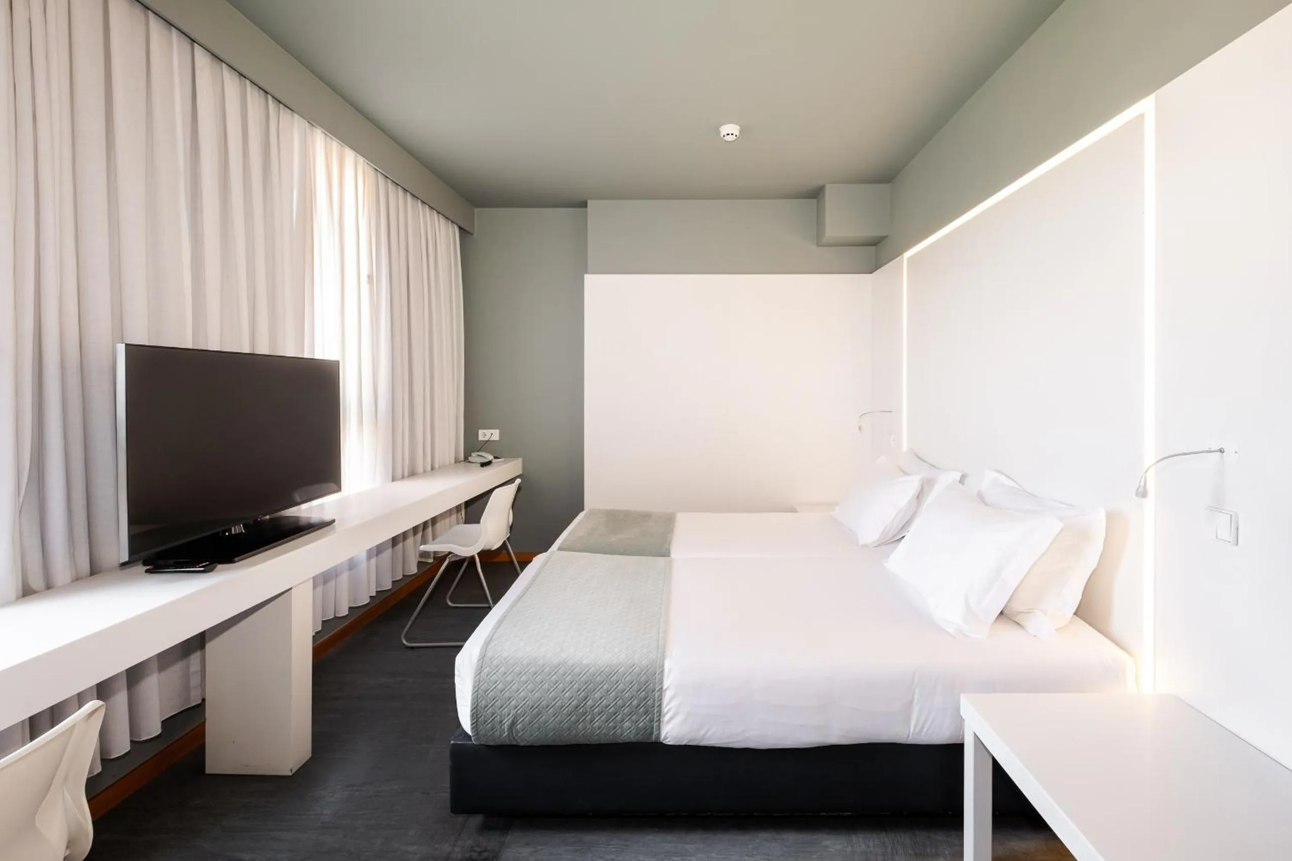 Bedroom, Bed in Basic Braga by Axis