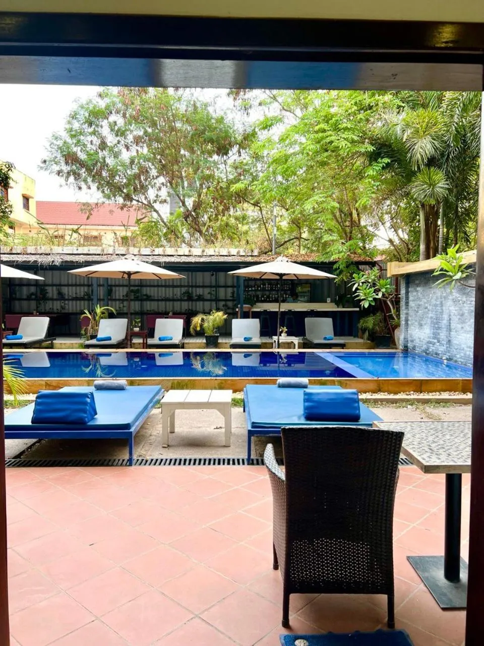 Swimming pool in The Local Time Village