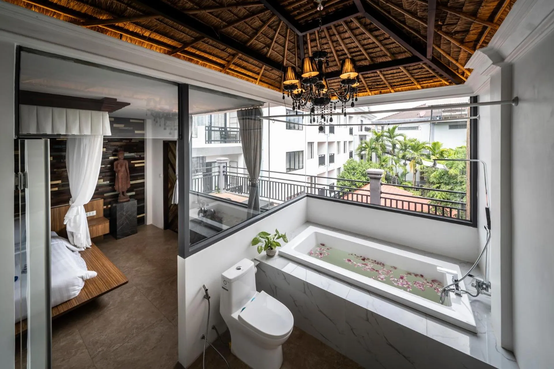 Bedroom in The Local Time Village