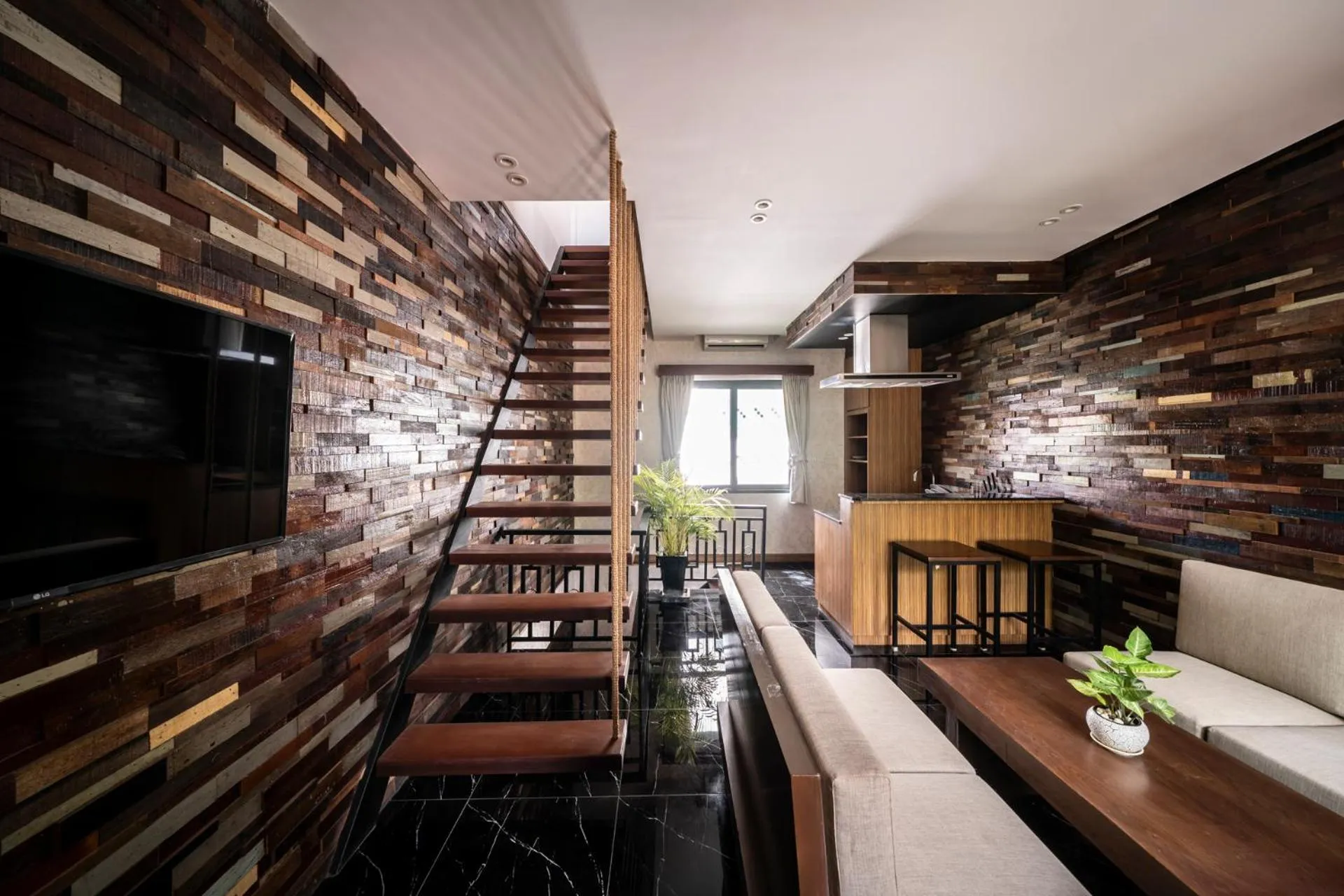 Living room in The Local Time Village