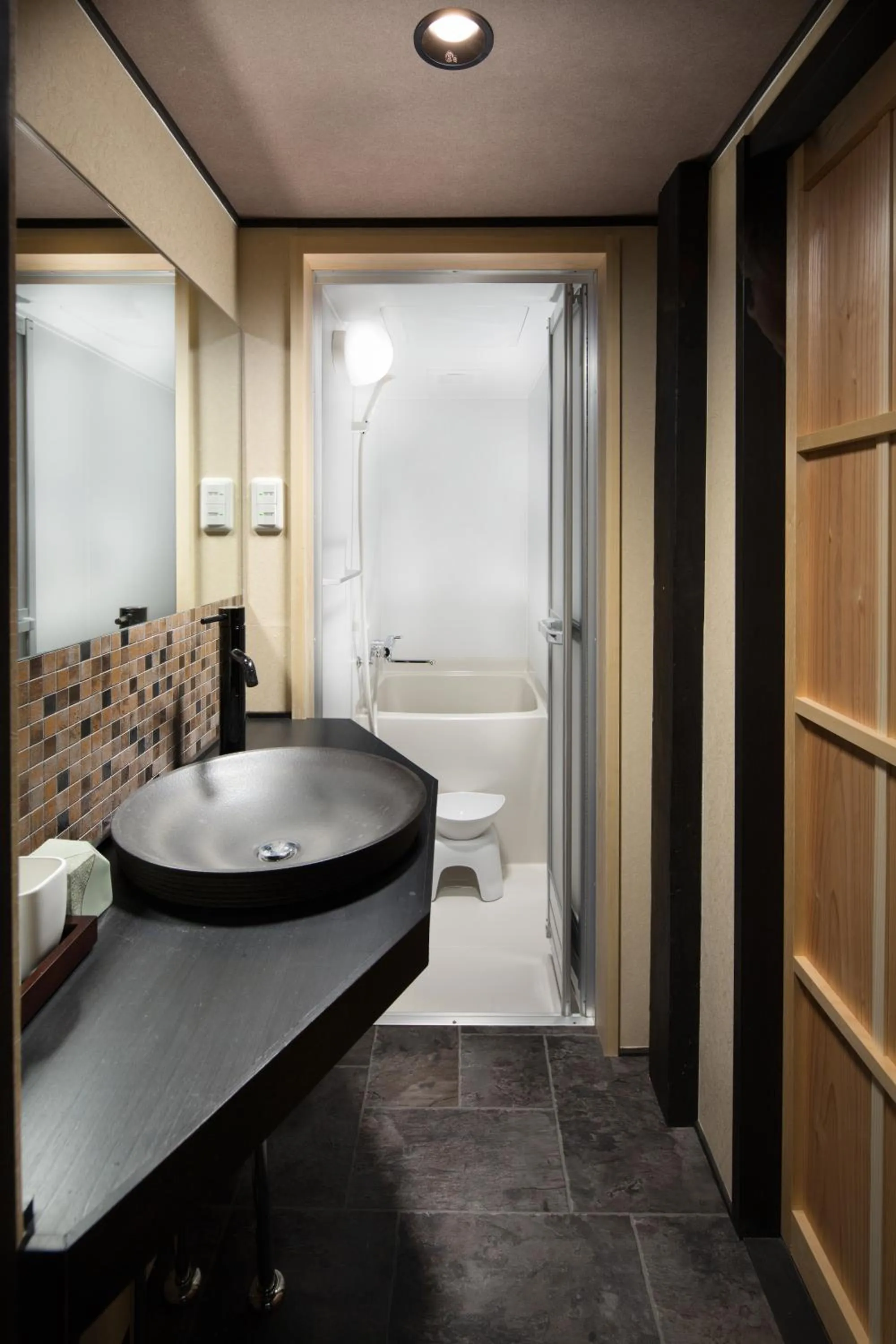 Bathroom in Tsumugi Matsubara Sakaimachi