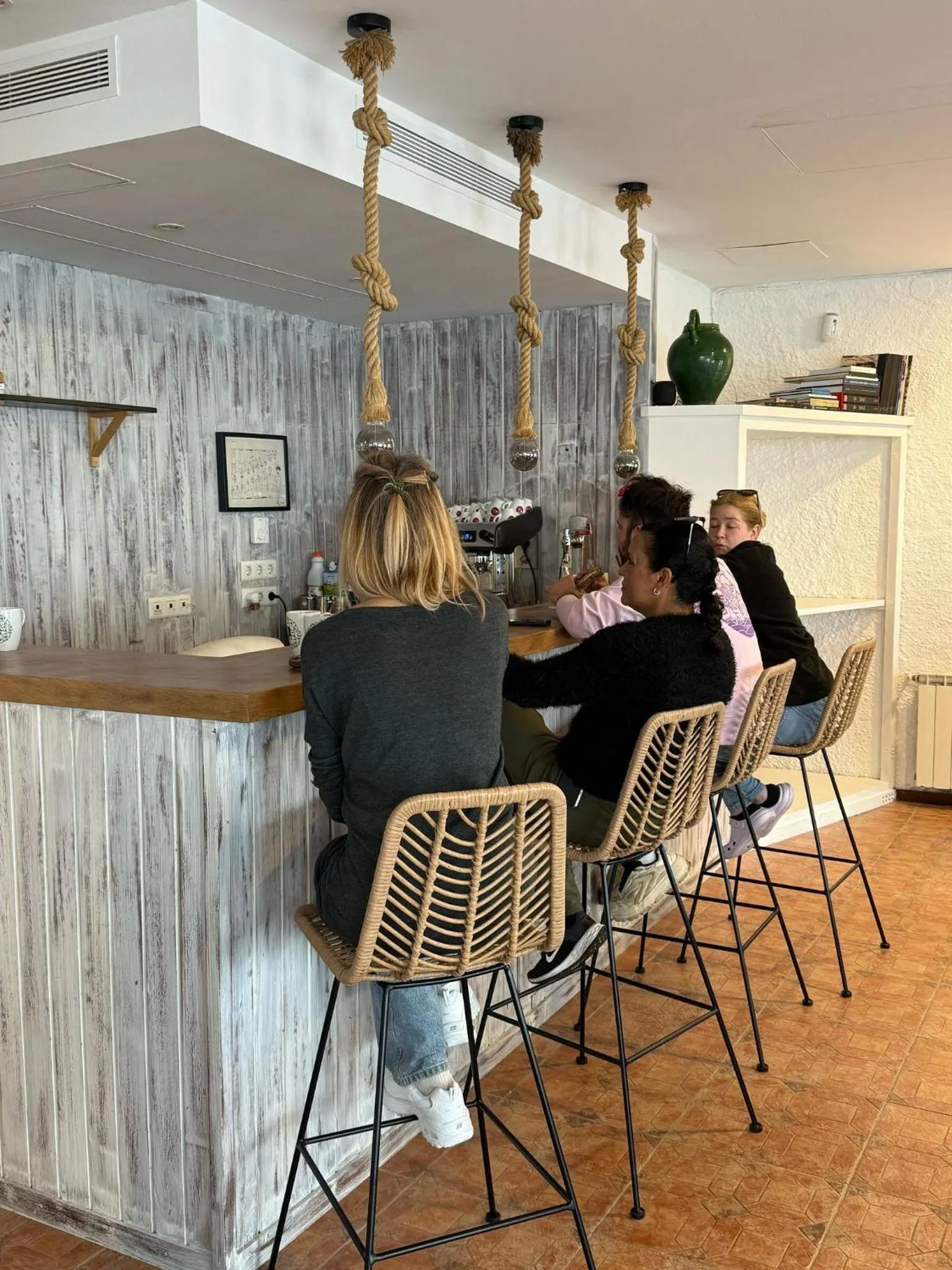 Dining area in La Fonda