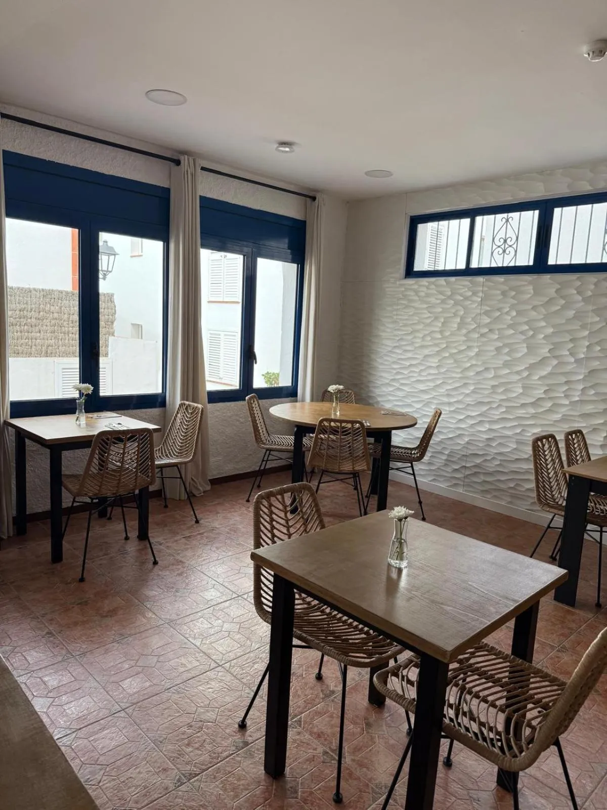 Dining area in La Fonda