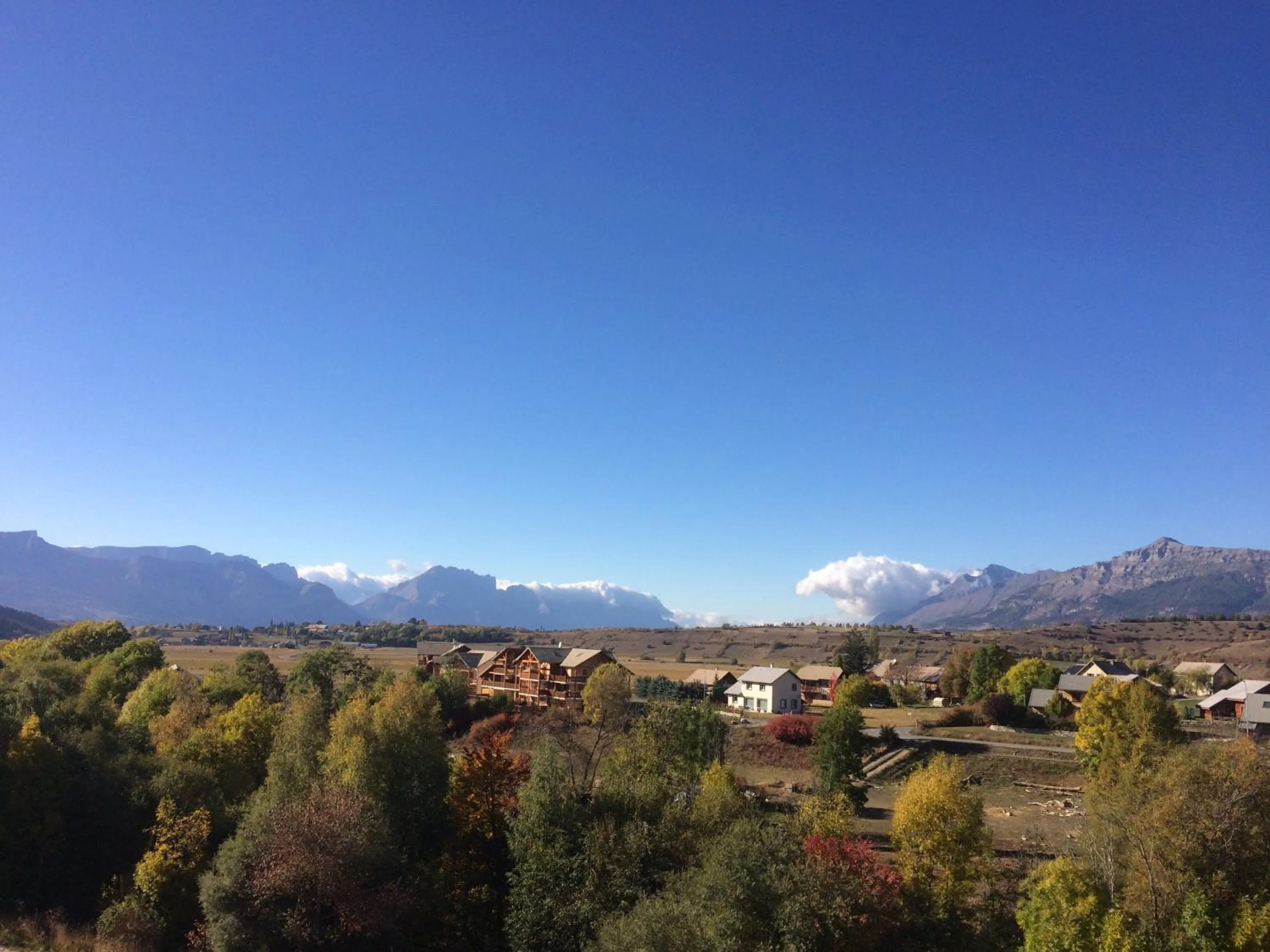 Mountain view in Résidence Les Ecrins