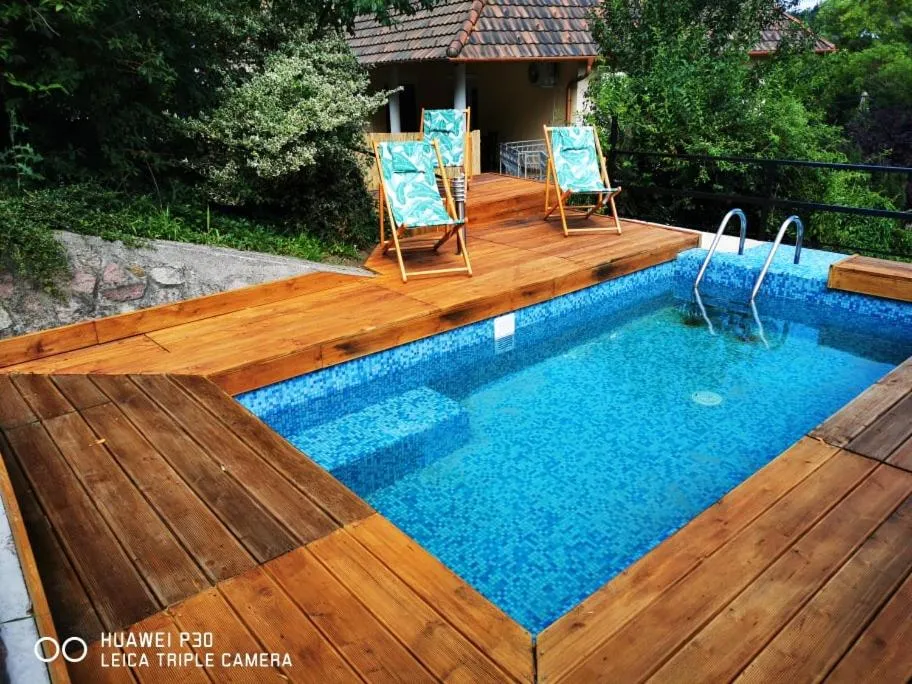 Pool view in Villamerica