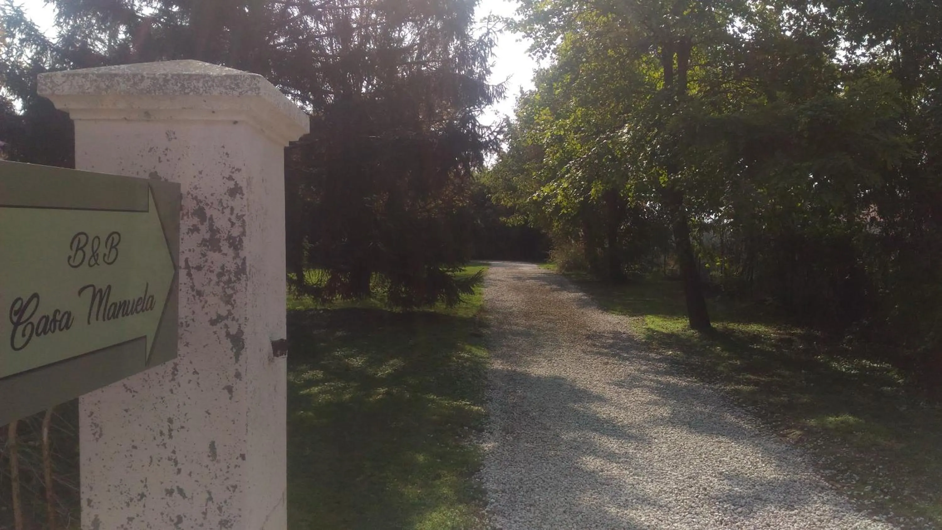 Garden in B&B Casa Manuela