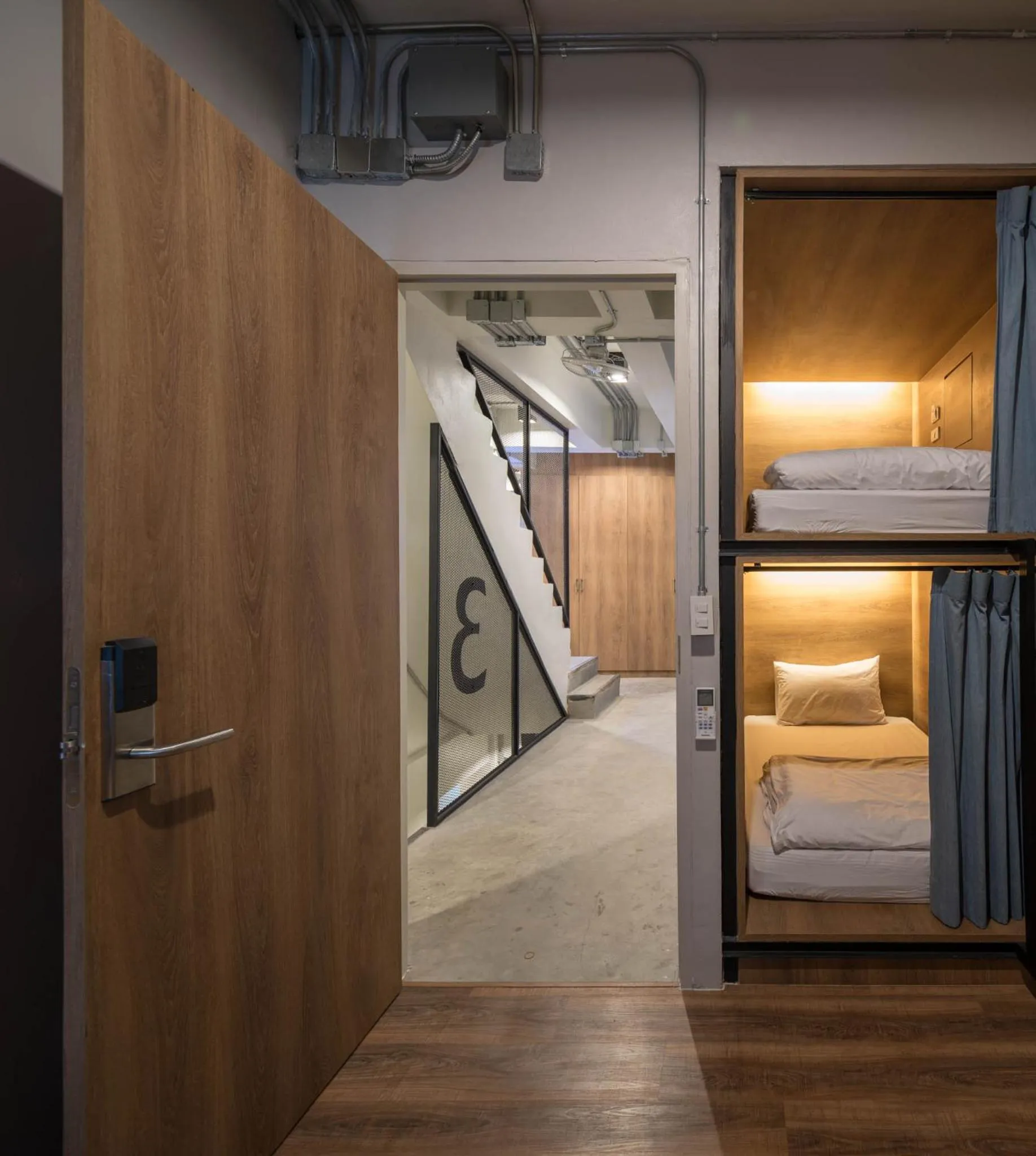 Bedroom, Bed in Natee Hostel