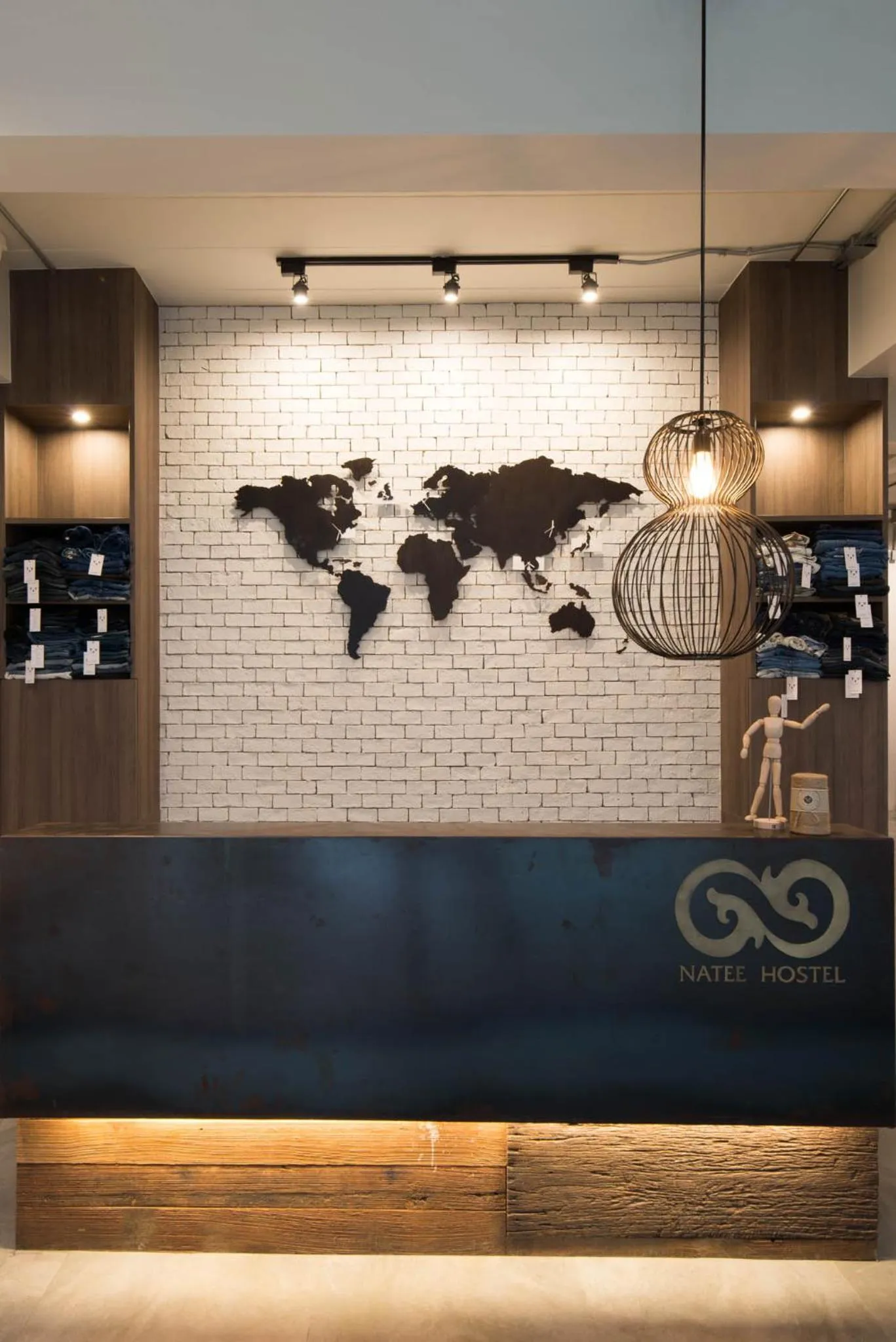 Lobby or reception in Natee Hostel