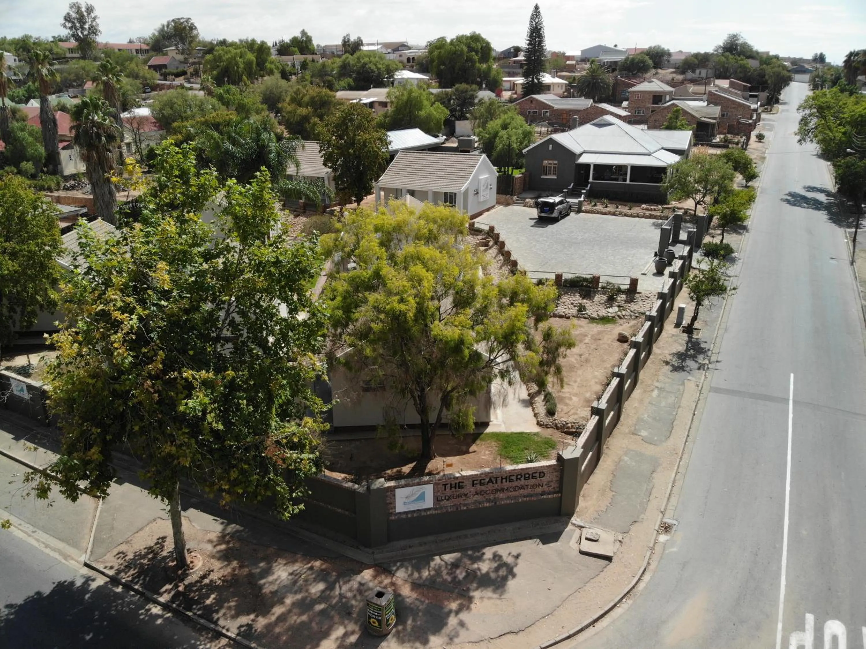 Bird's eye view in The Featherbed - Oudtshoorn