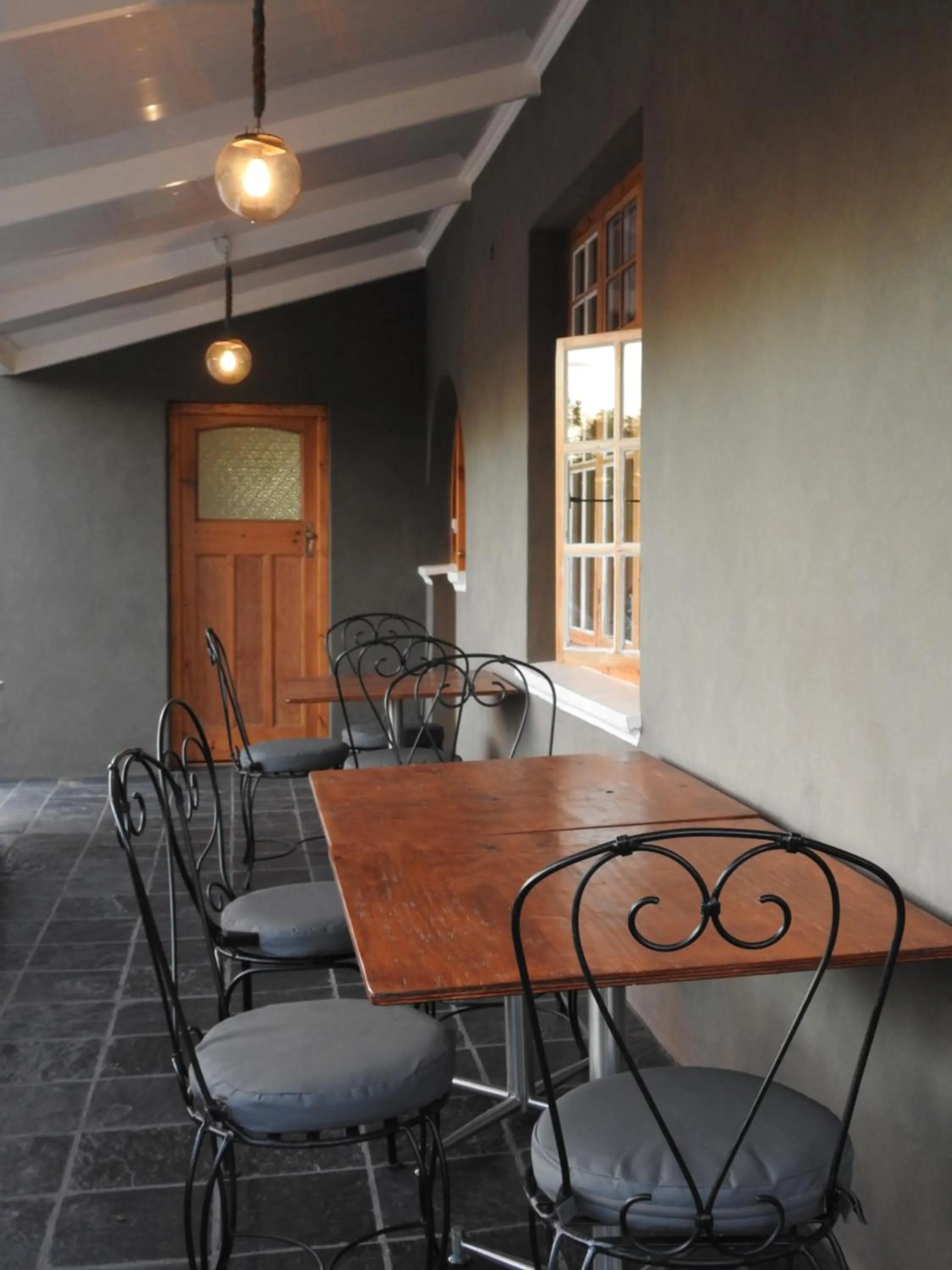 Patio in The Featherbed - Oudtshoorn