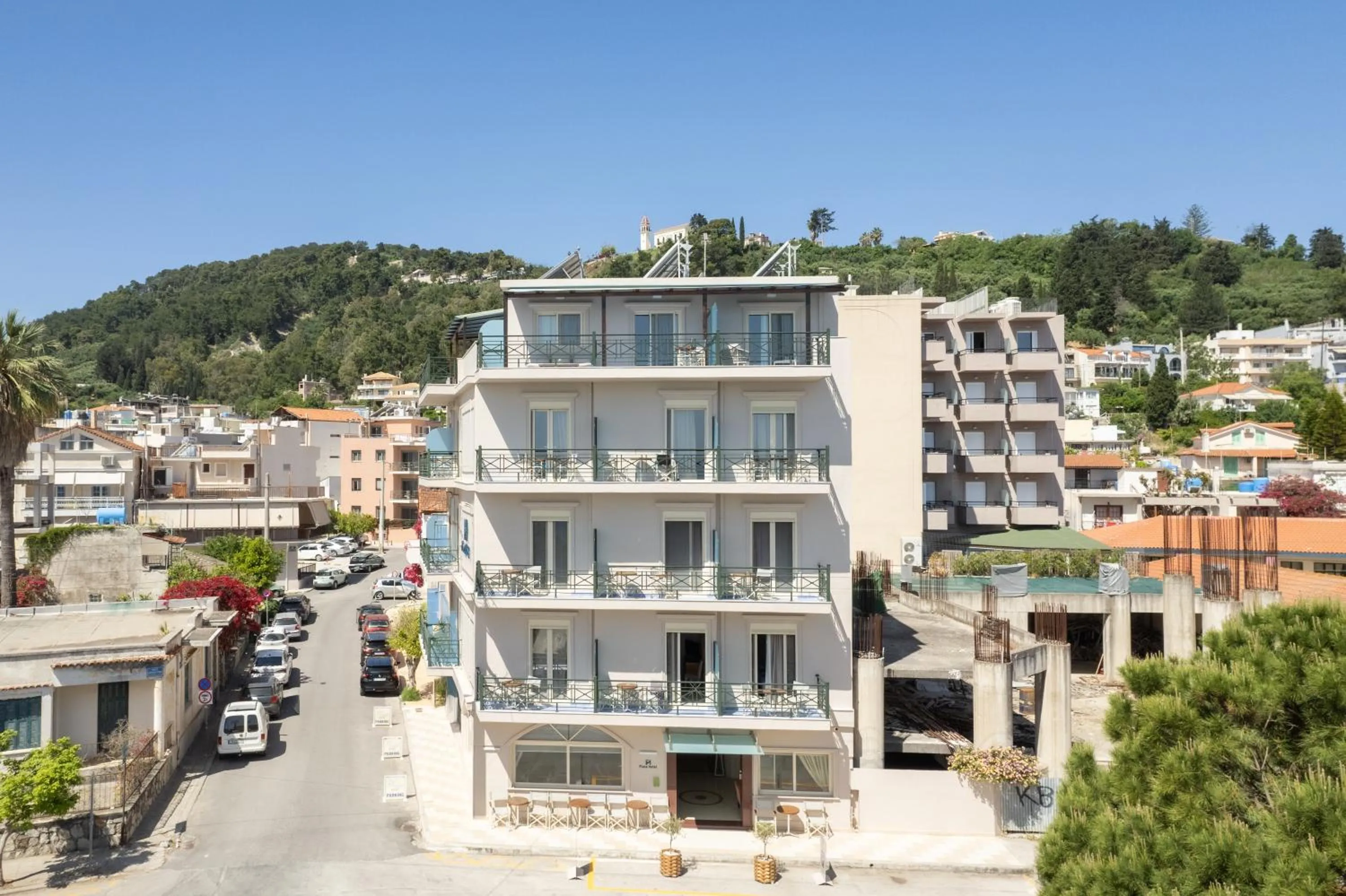 Property building in Plaza Hotel