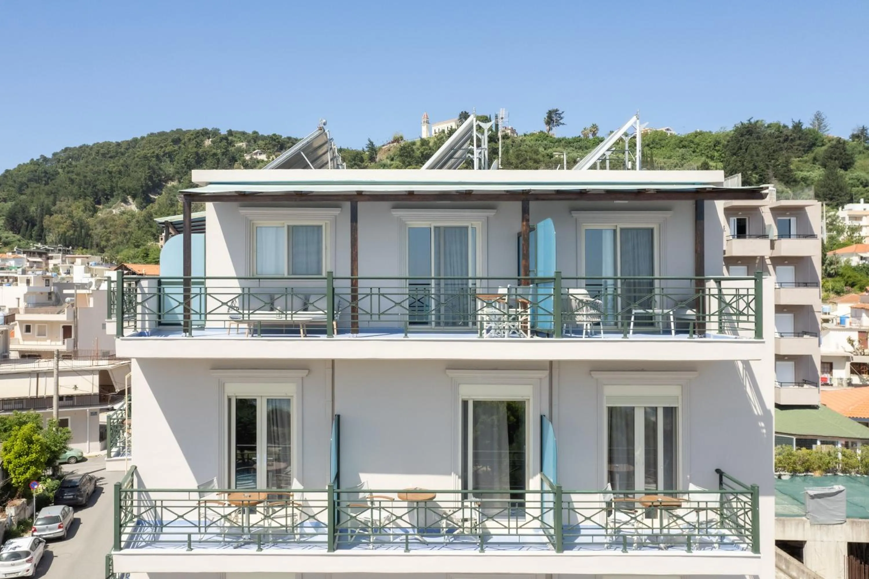 Property building in Plaza Hotel