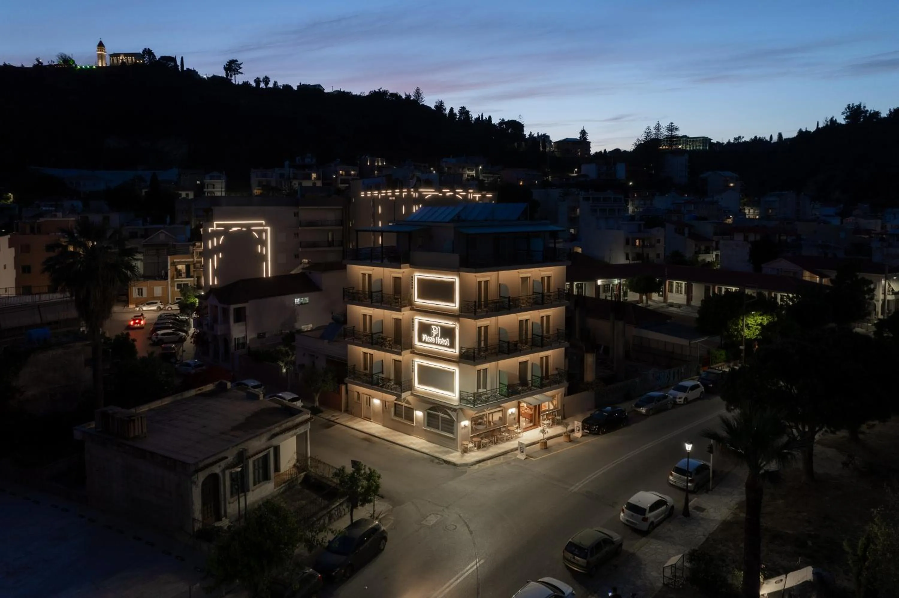 Property building in Plaza Hotel