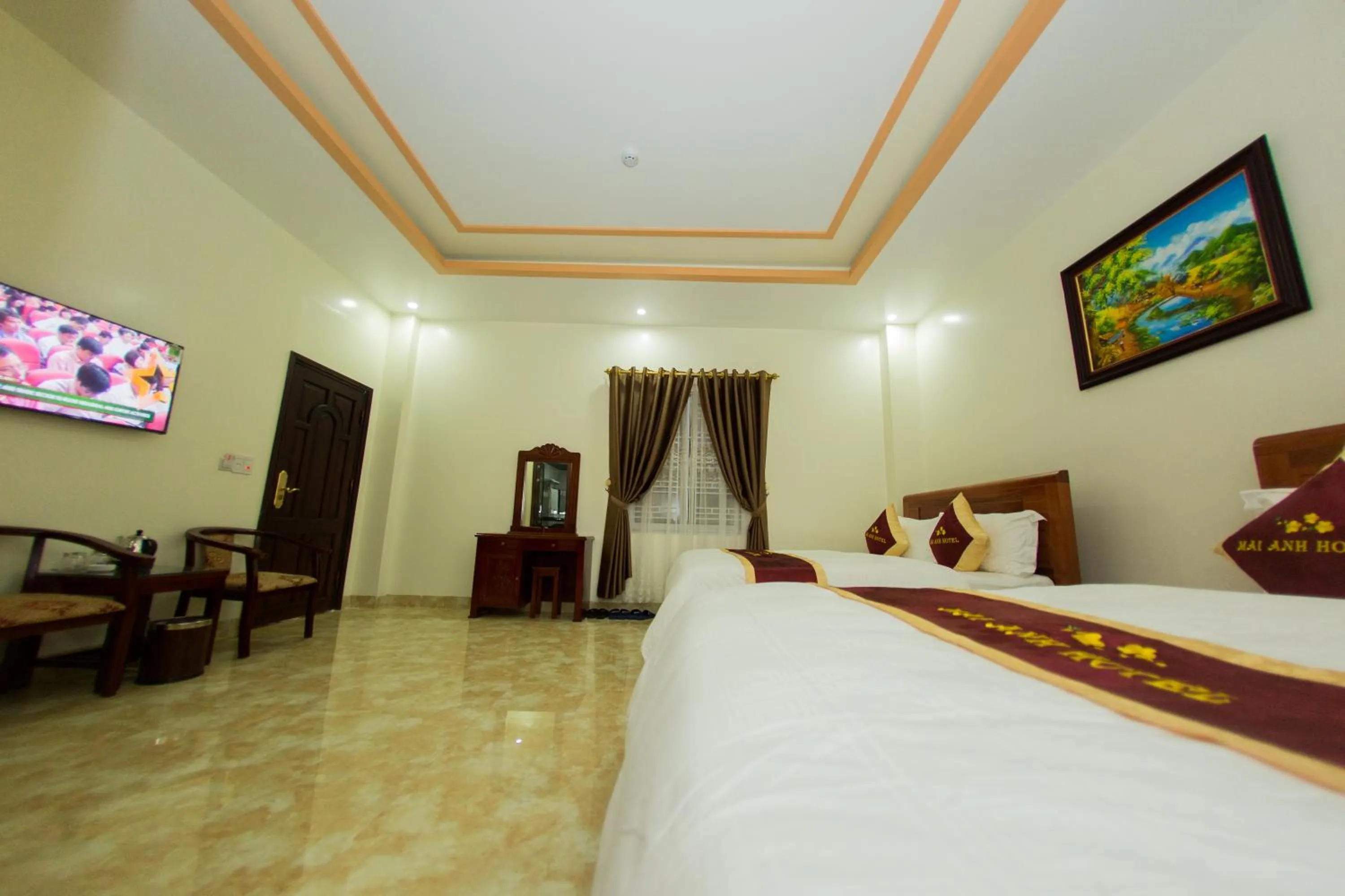 Photo of the whole room, Bed in Mai Anh Hotel