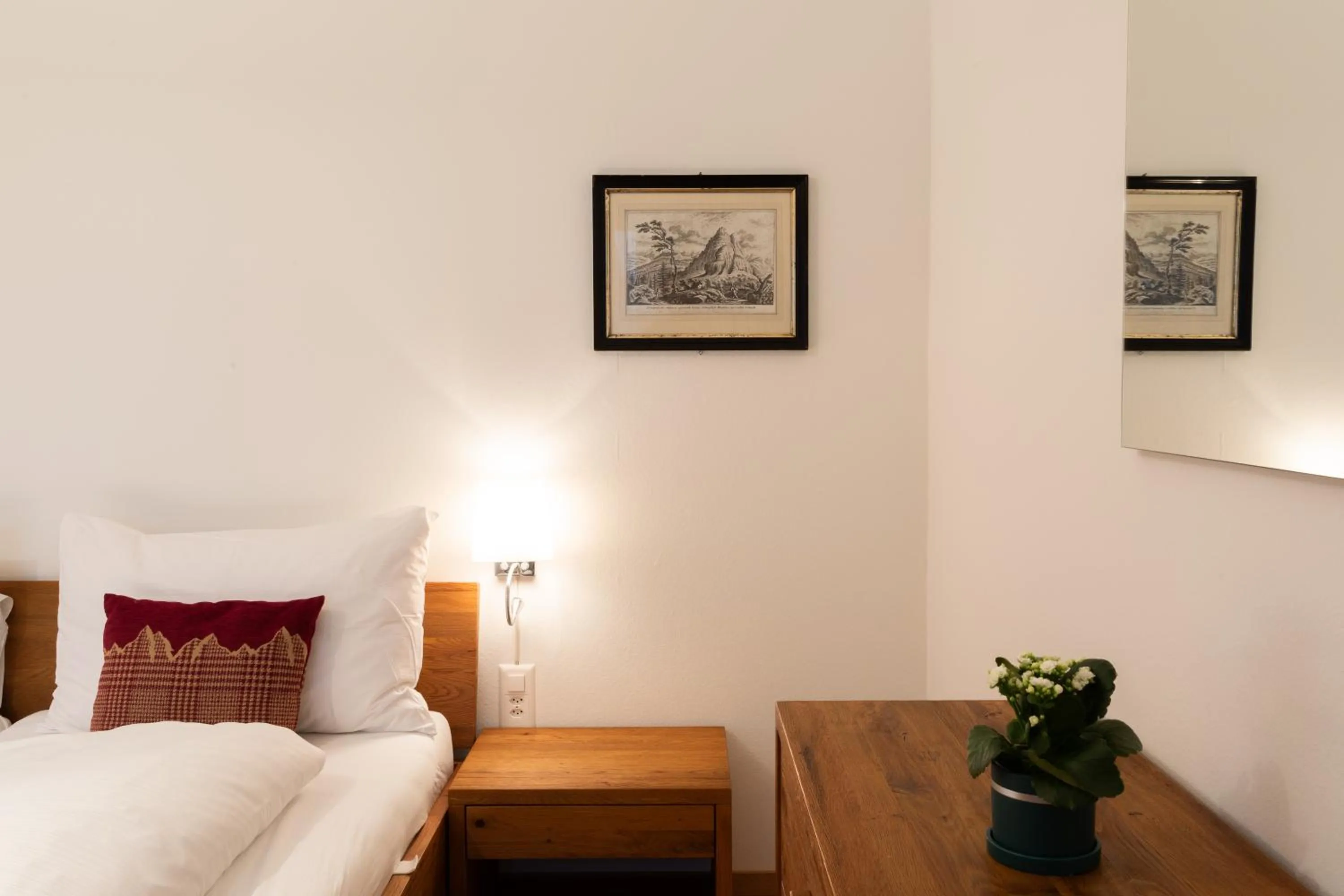 Bed in Wysses Rössli