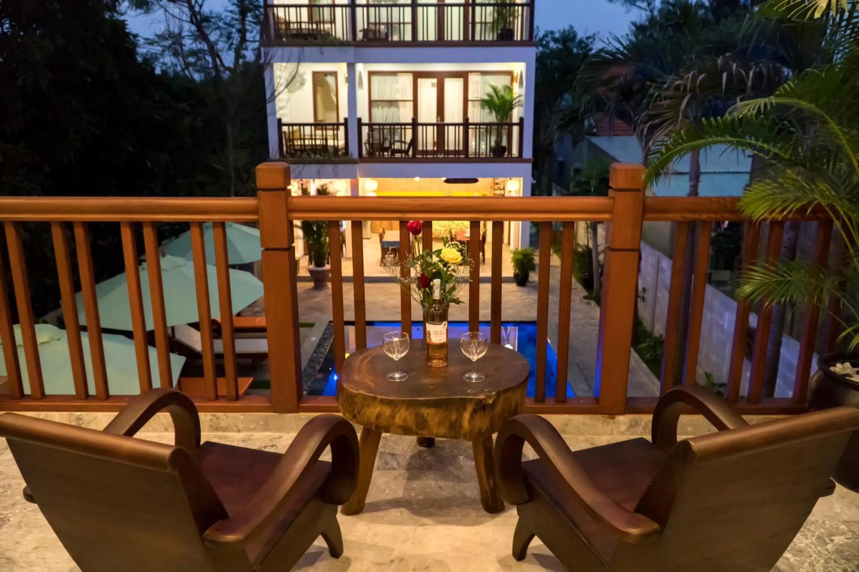 Balcony/Terrace in Louis Villa Hoi An