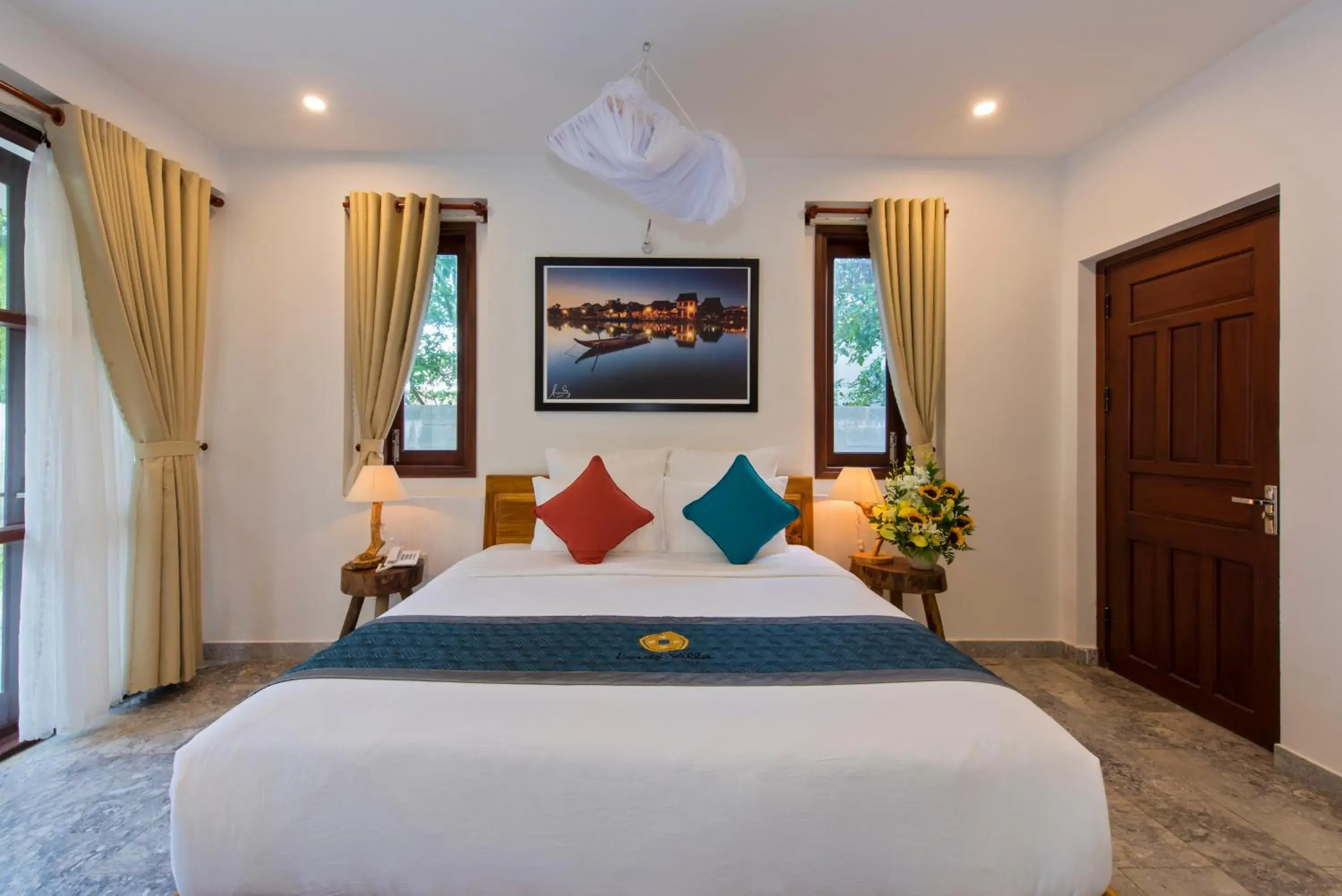 Deluxe Double or Twin Room with Garden View in Louis Villa Hoi An Deluxe Double or Twin Room with Garden View in Louis Villa Hoi An