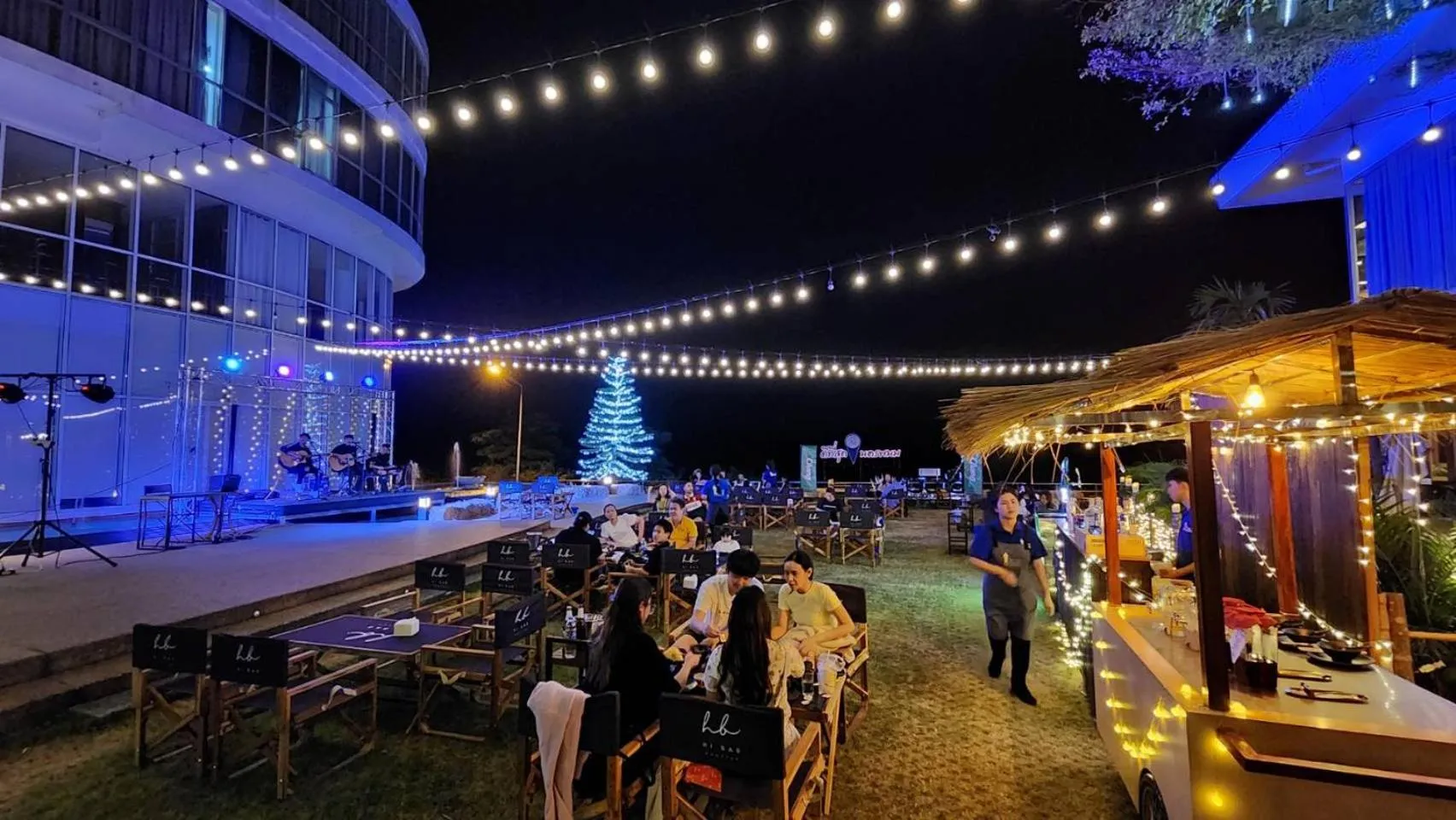 Restaurant/places to eat in Blu Hotel