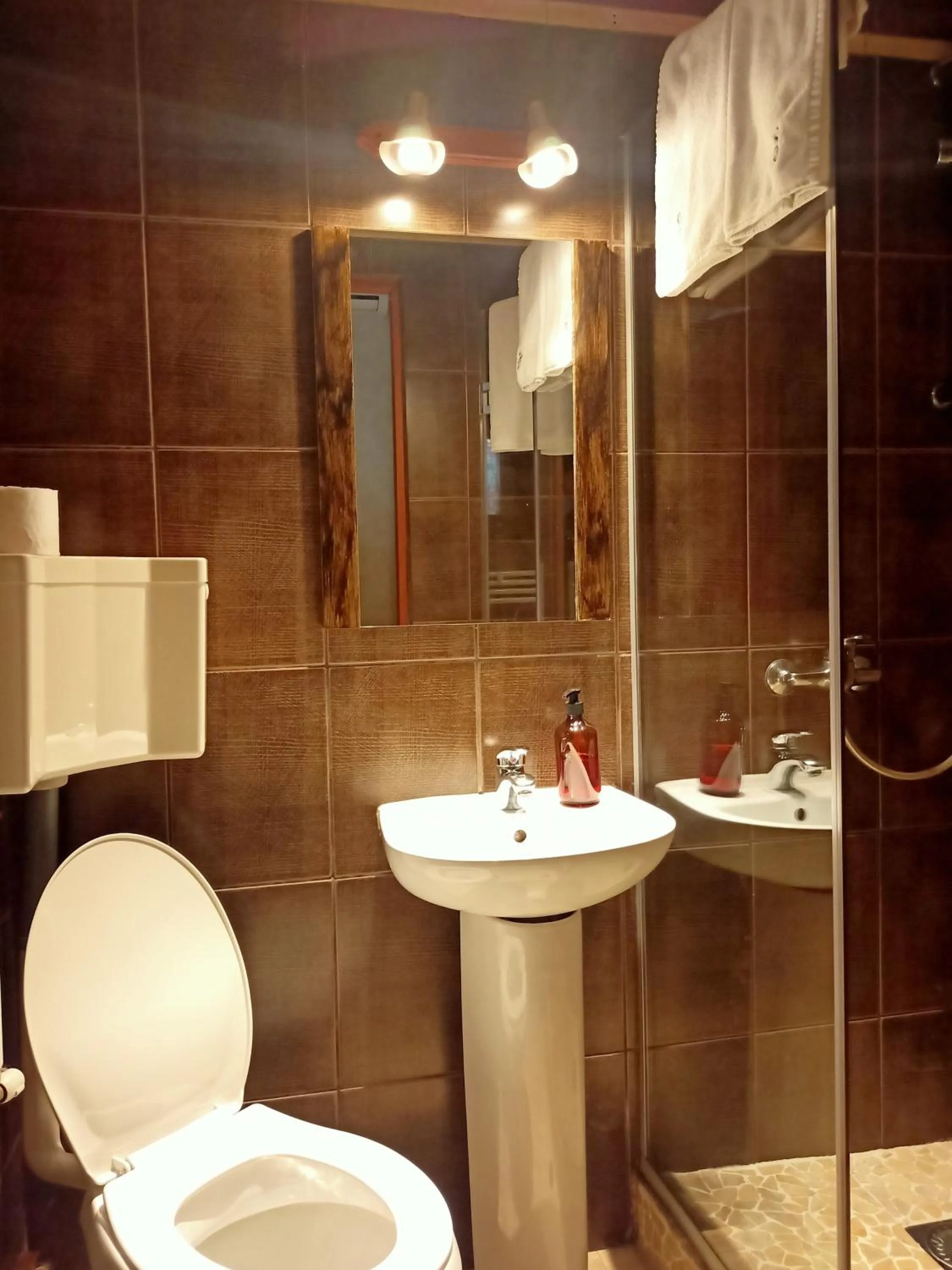 Shower in Avalon Rooms