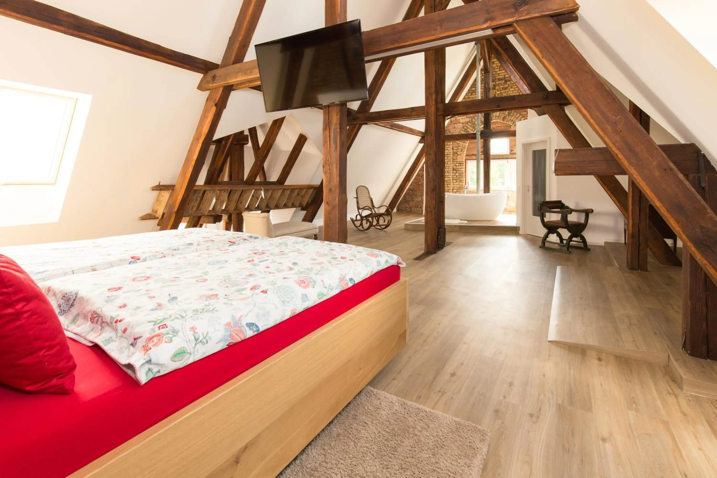 Photo of the whole room, Bed in Altes Amtsgericht Oppenheim