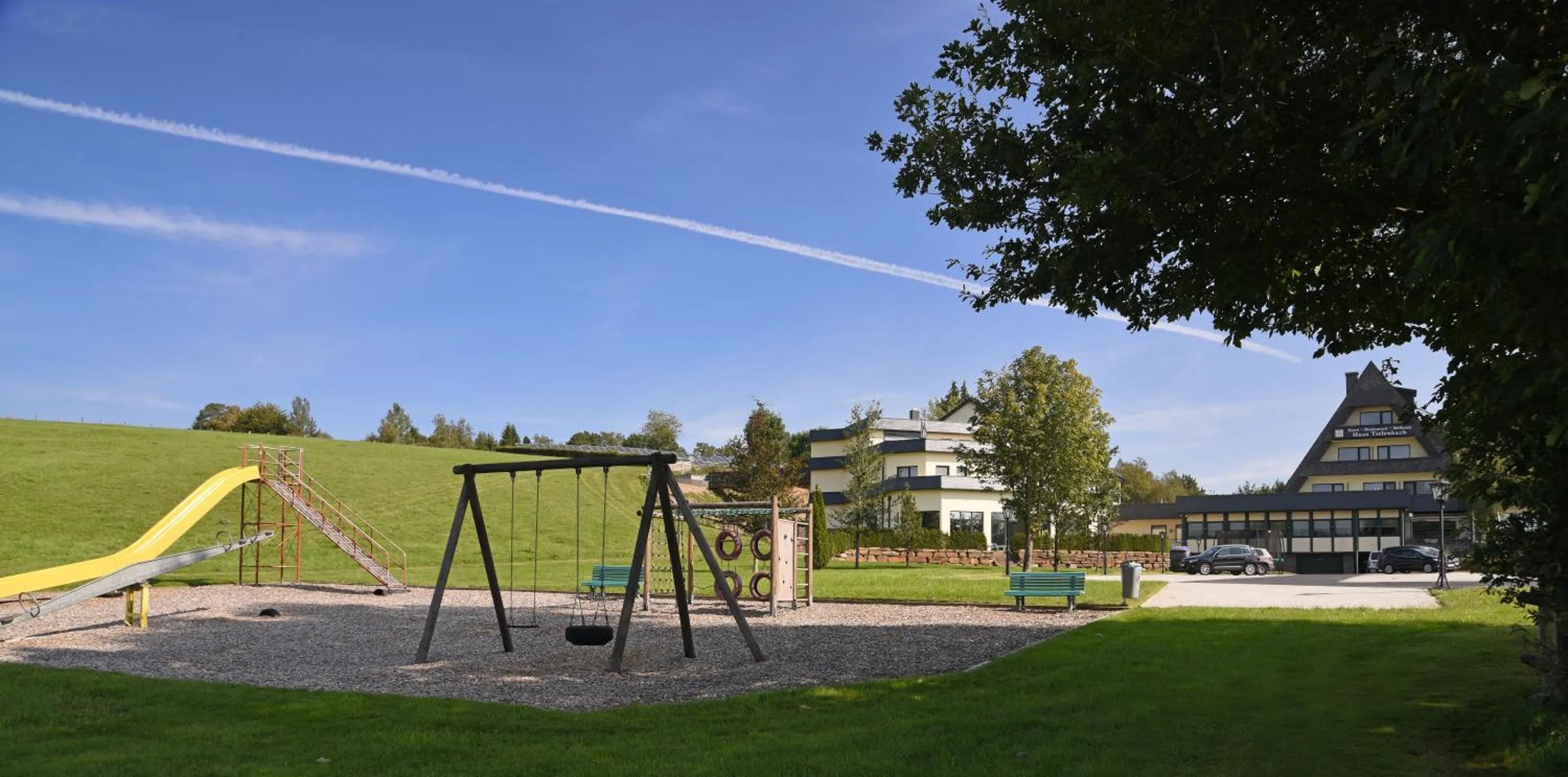 Children play ground in Hotel Haus Tiefenbach