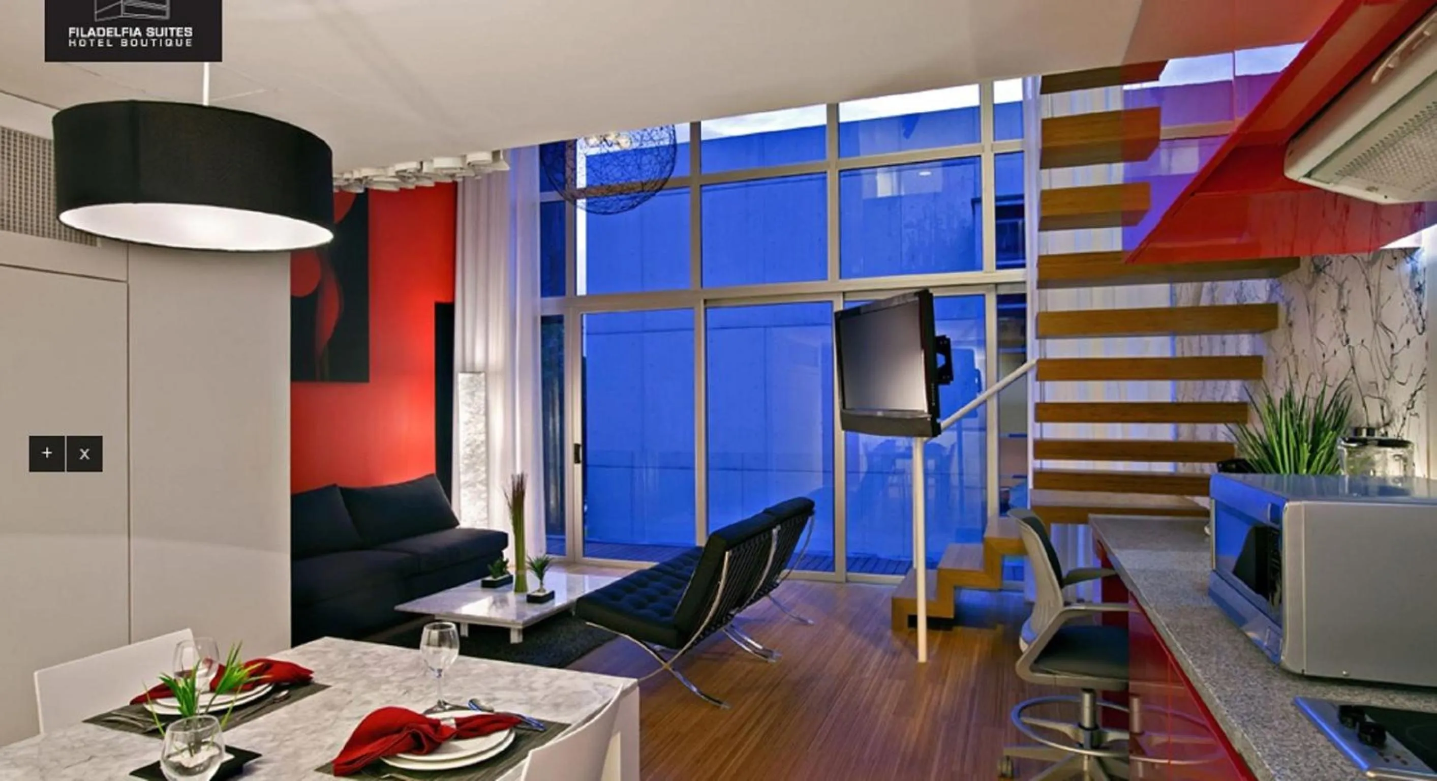 Living room in Residencias Filadelfia