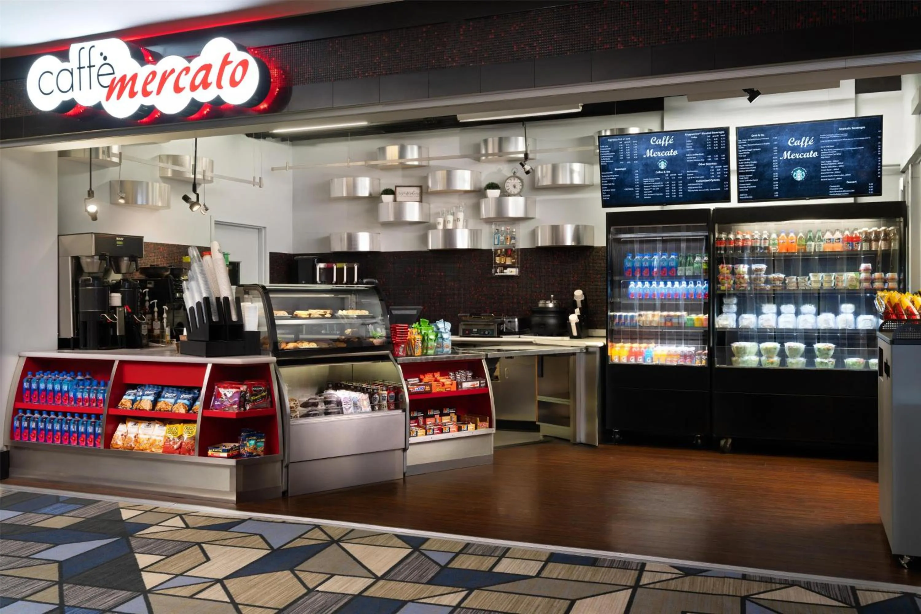 Restaurant/places to eat in Hilton Chicago O'Hare Airport