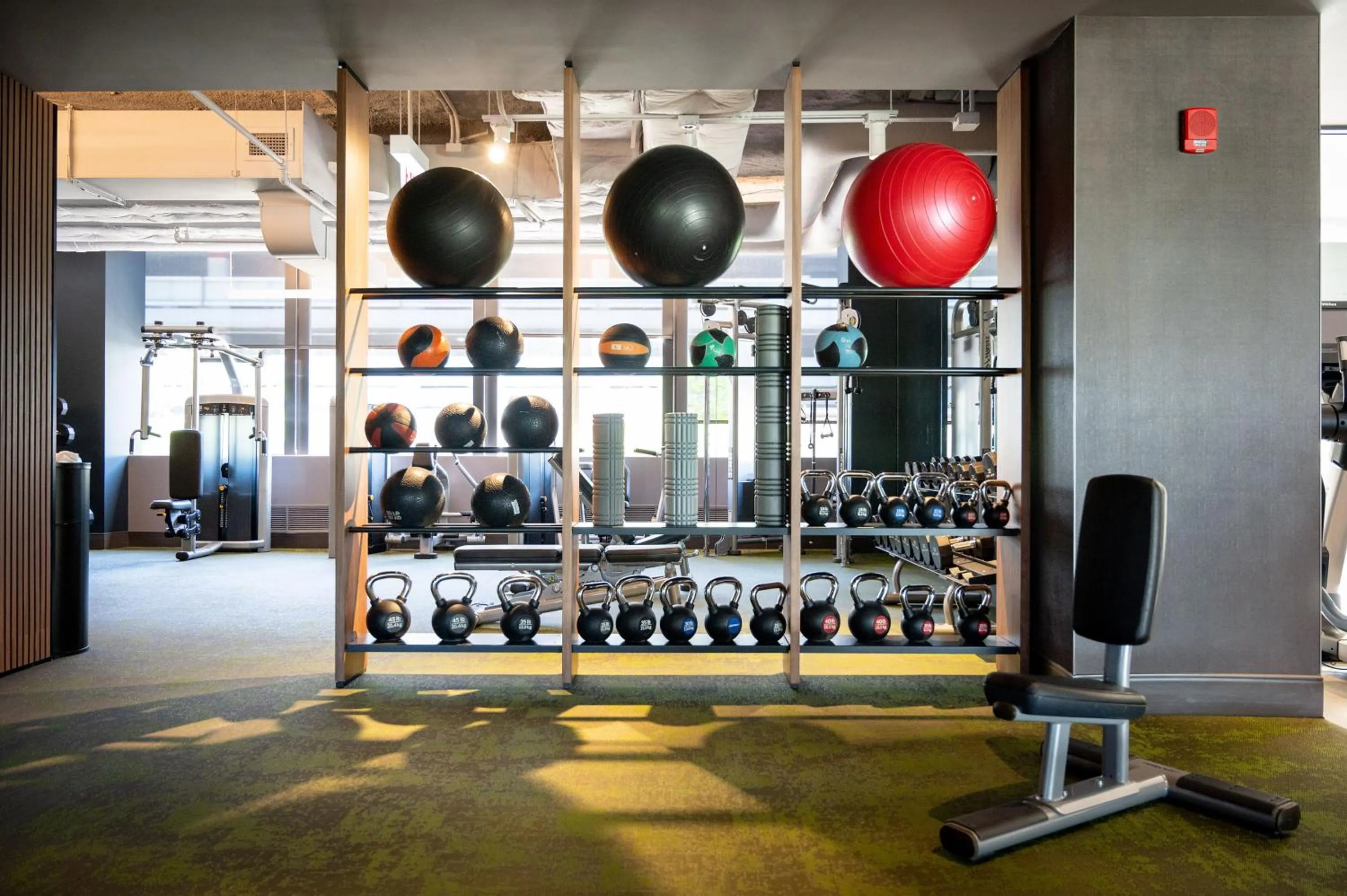 Fitness centre/facilities in Hilton Chicago O'Hare Airport
