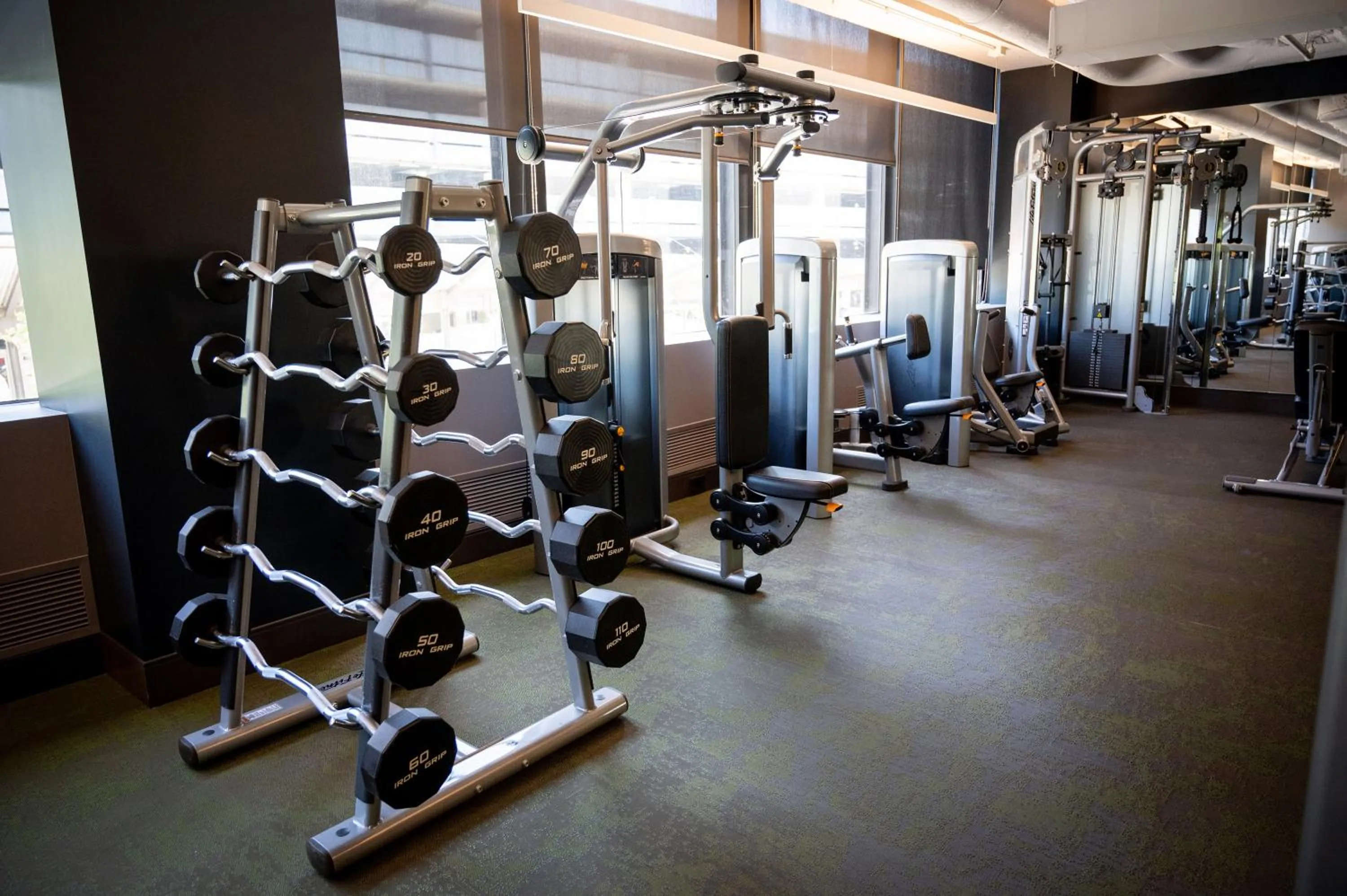 Fitness centre/facilities in Hilton Chicago O'Hare Airport