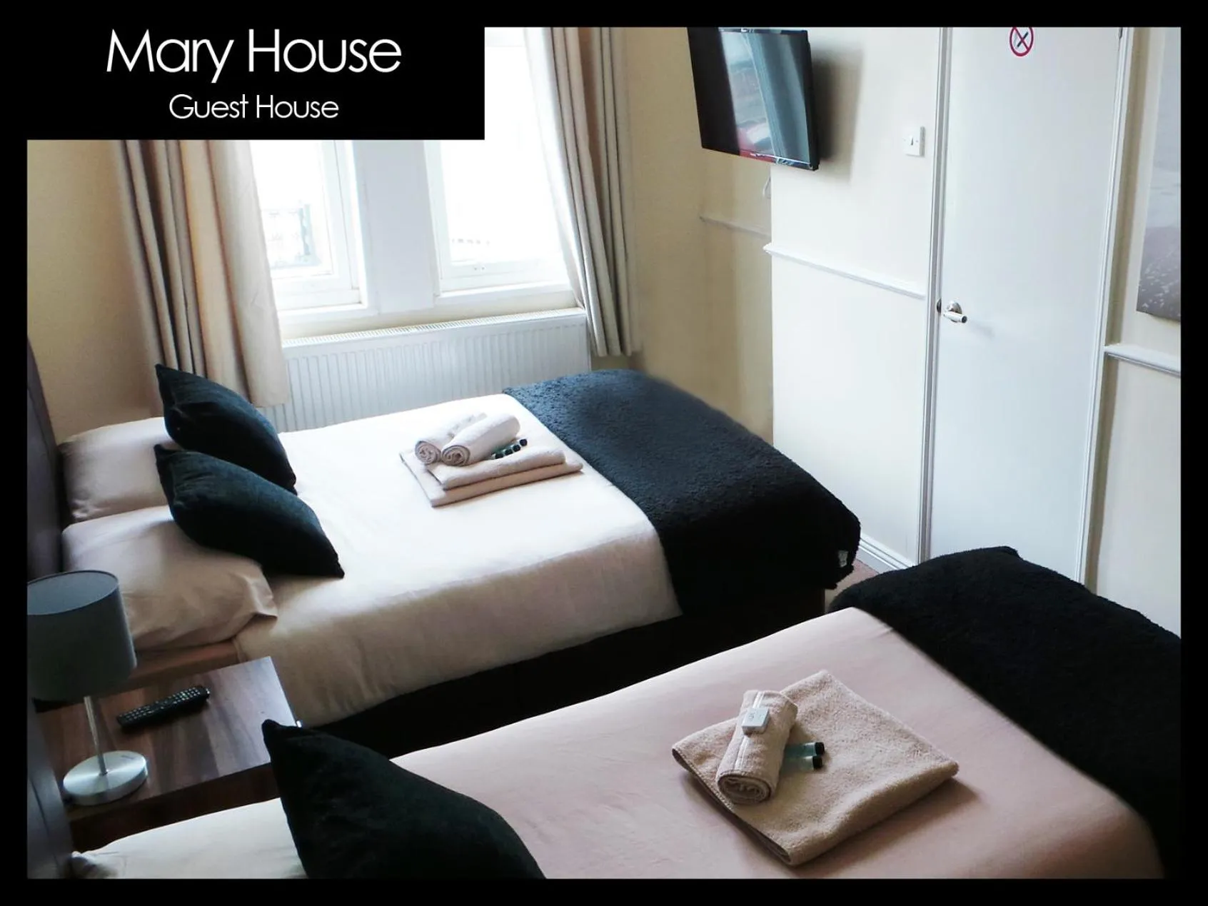 Bed in Mary House 46