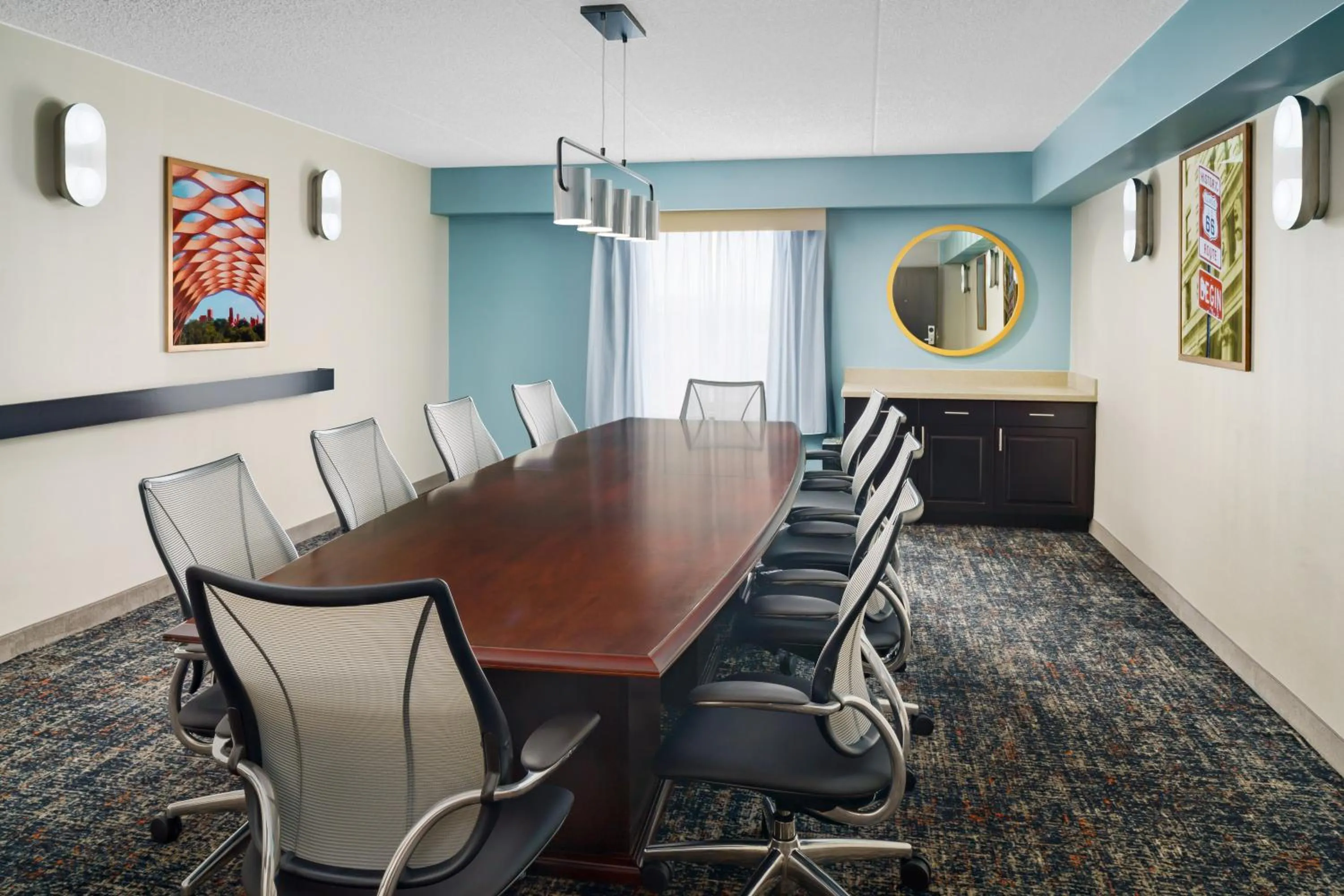 Meeting/conference room in Hampton Inn Chicago-Midway Airport