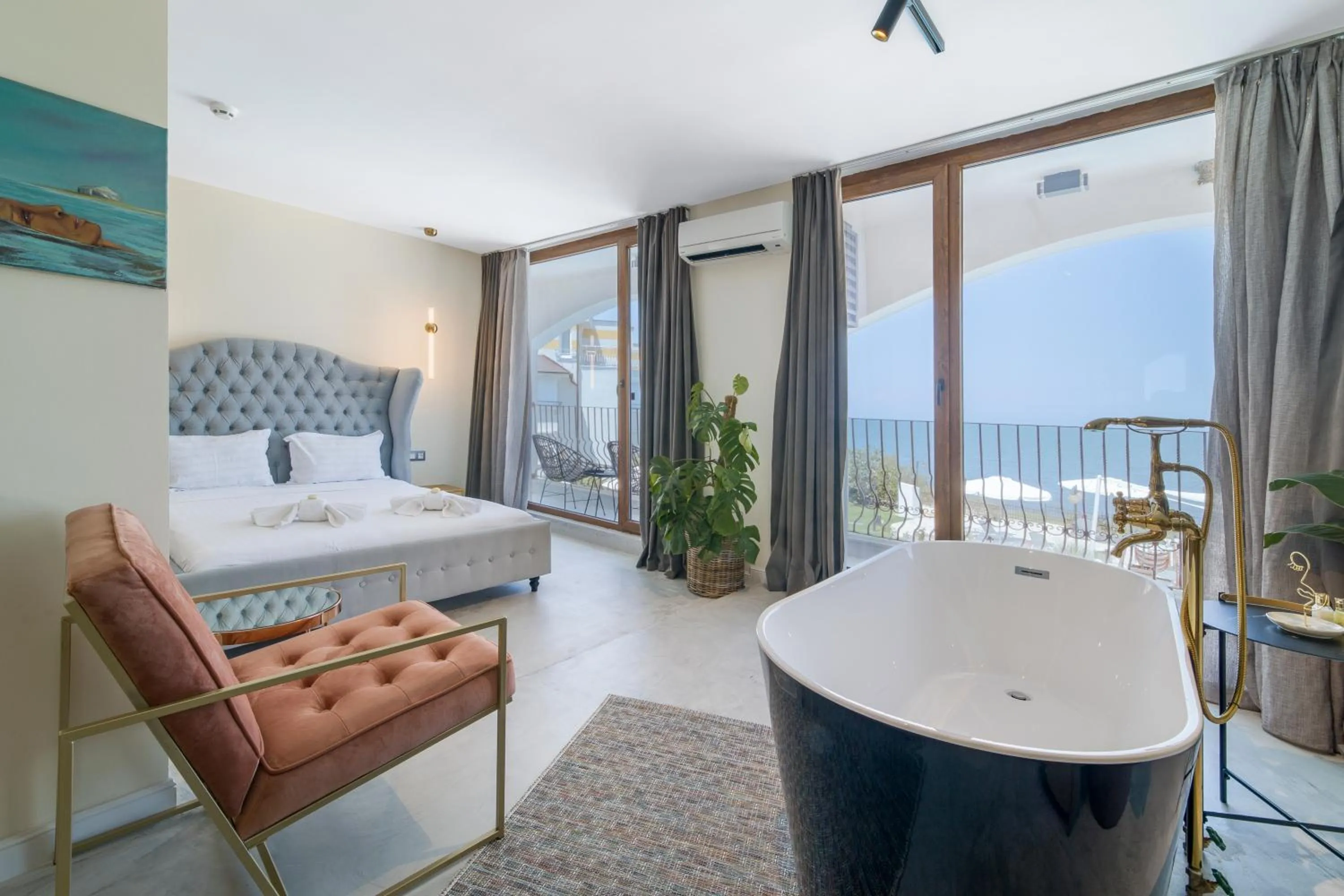 Seating area in Relax Sozopol