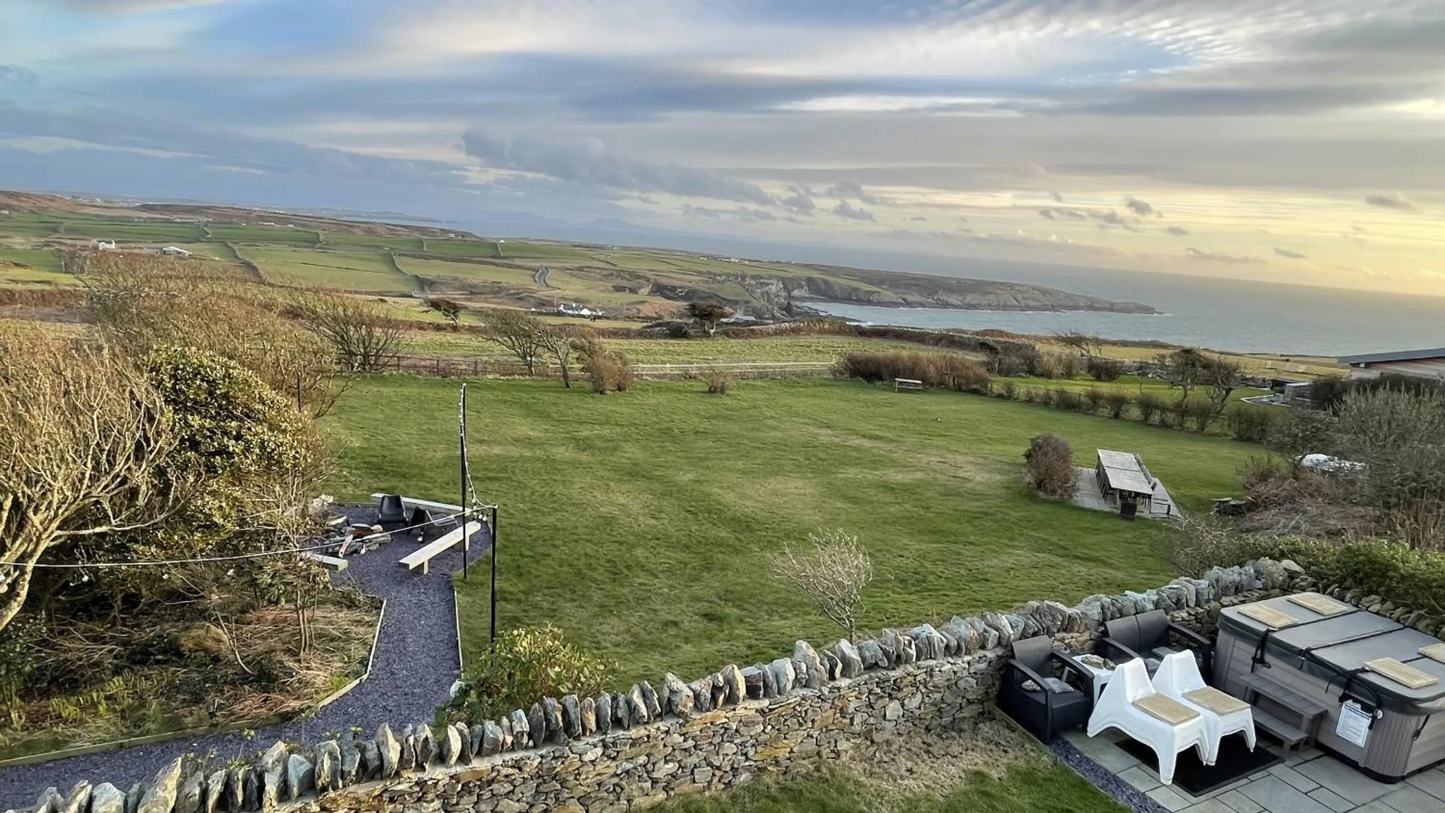 Garden in Tan Y Cytiau