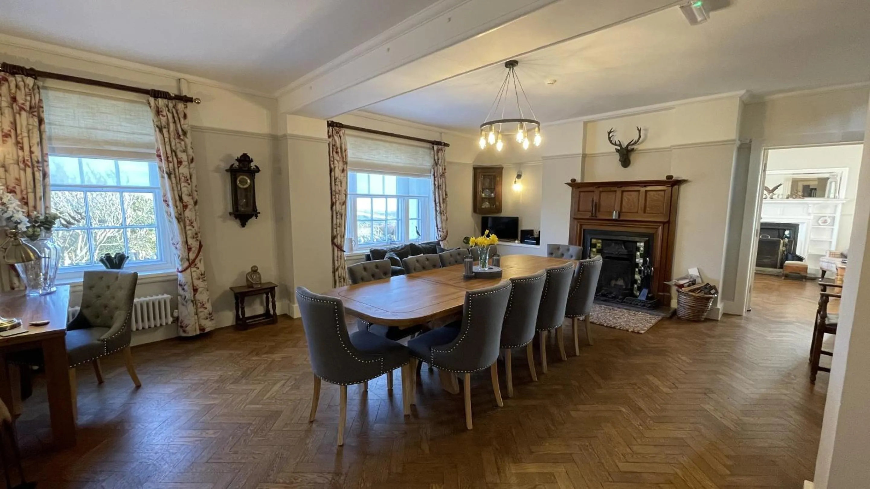 Dining area in Tan Y Cytiau