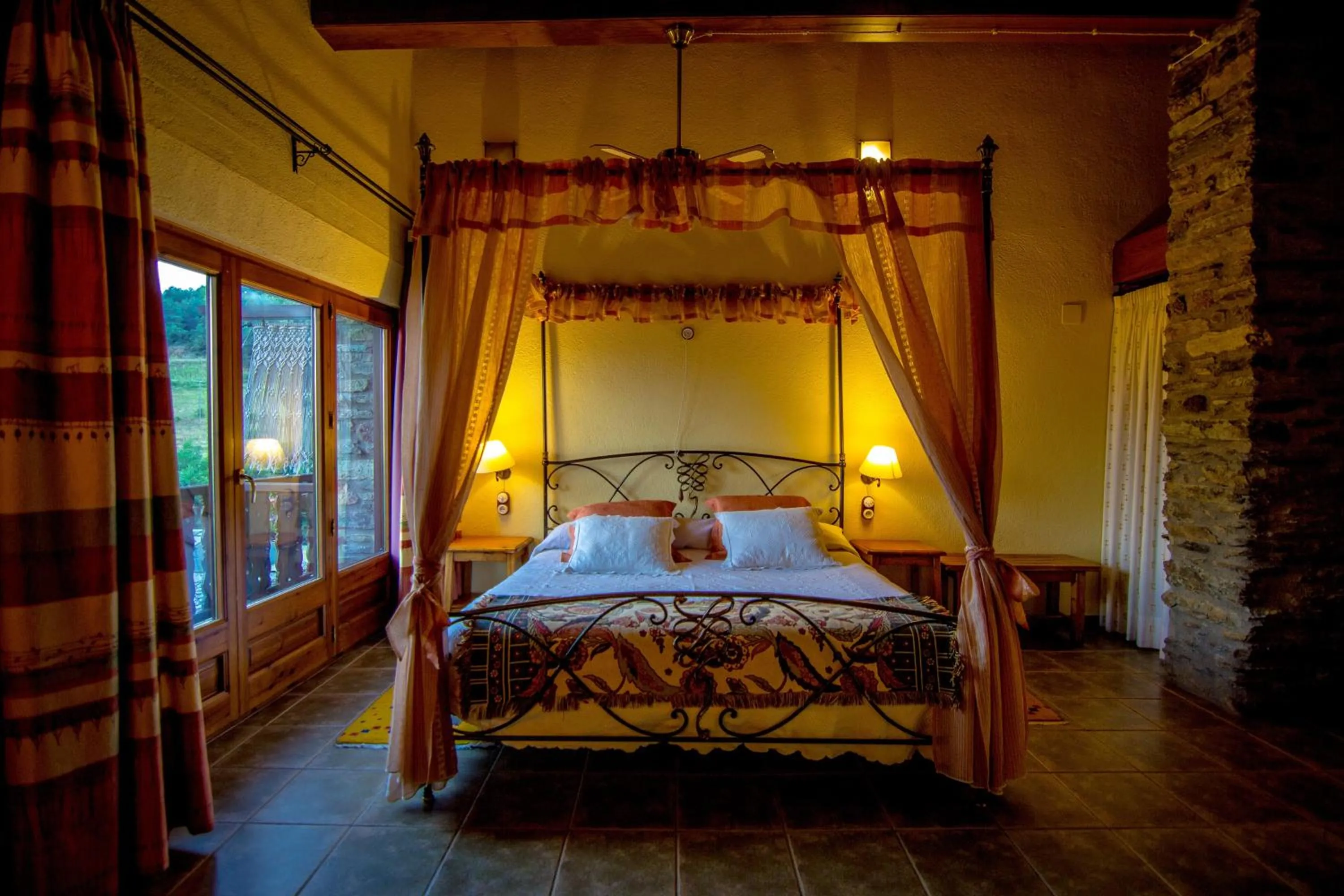 Bed in Mas D'en Roqueta