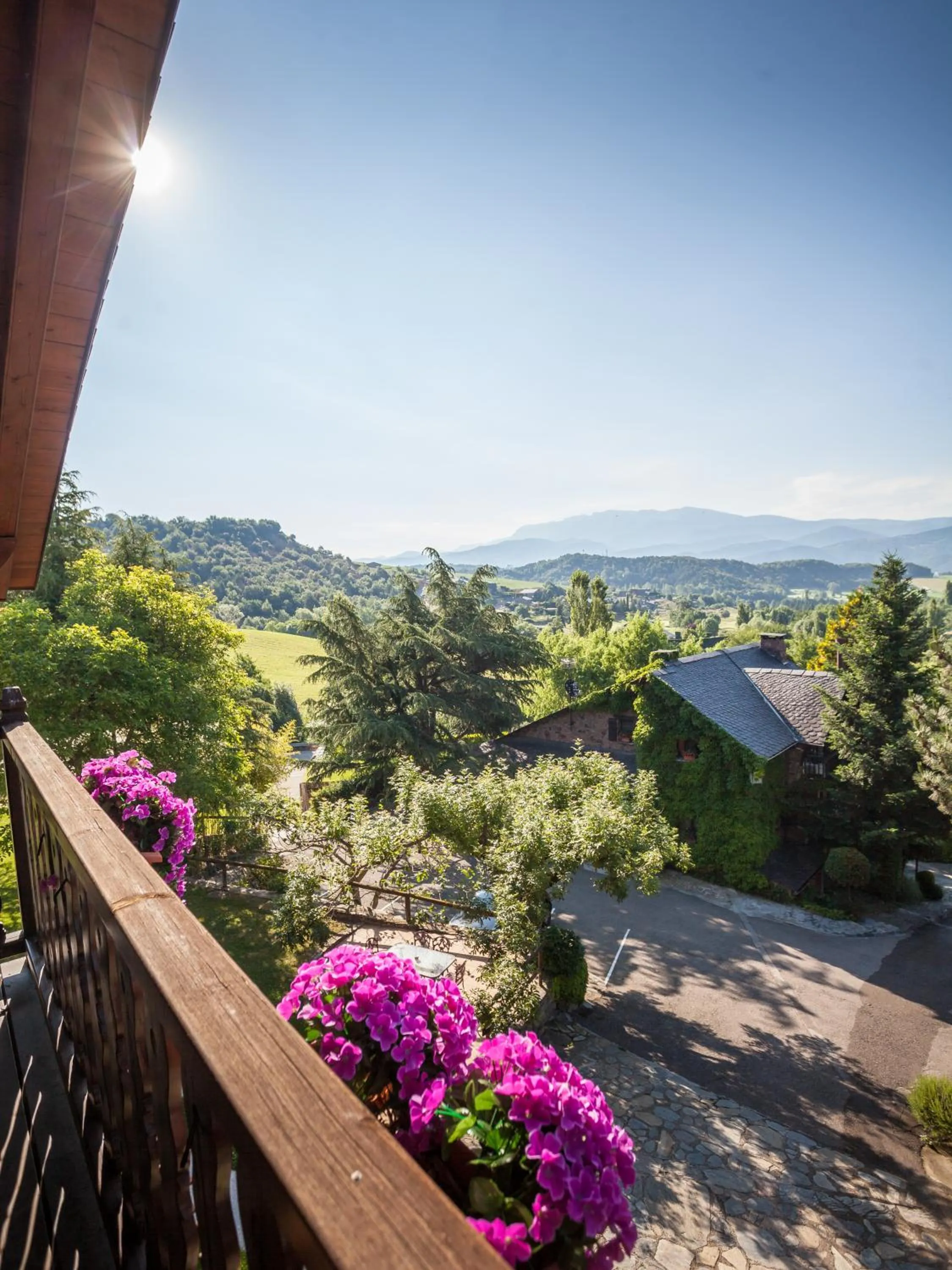Natural landscape in Mas D'en Roqueta