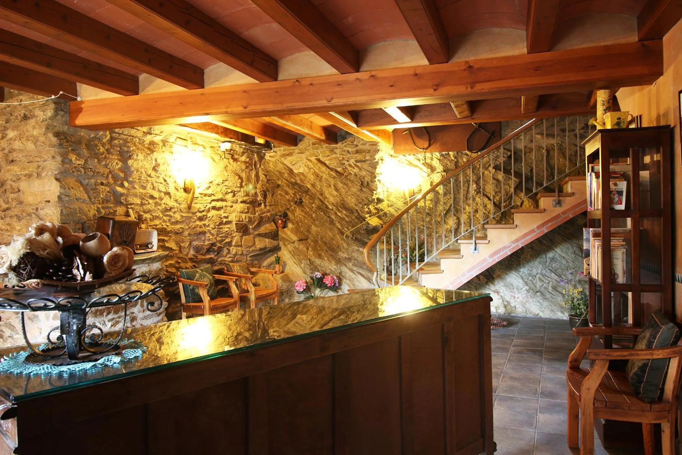 Decorative detail in Mas D'en Roqueta