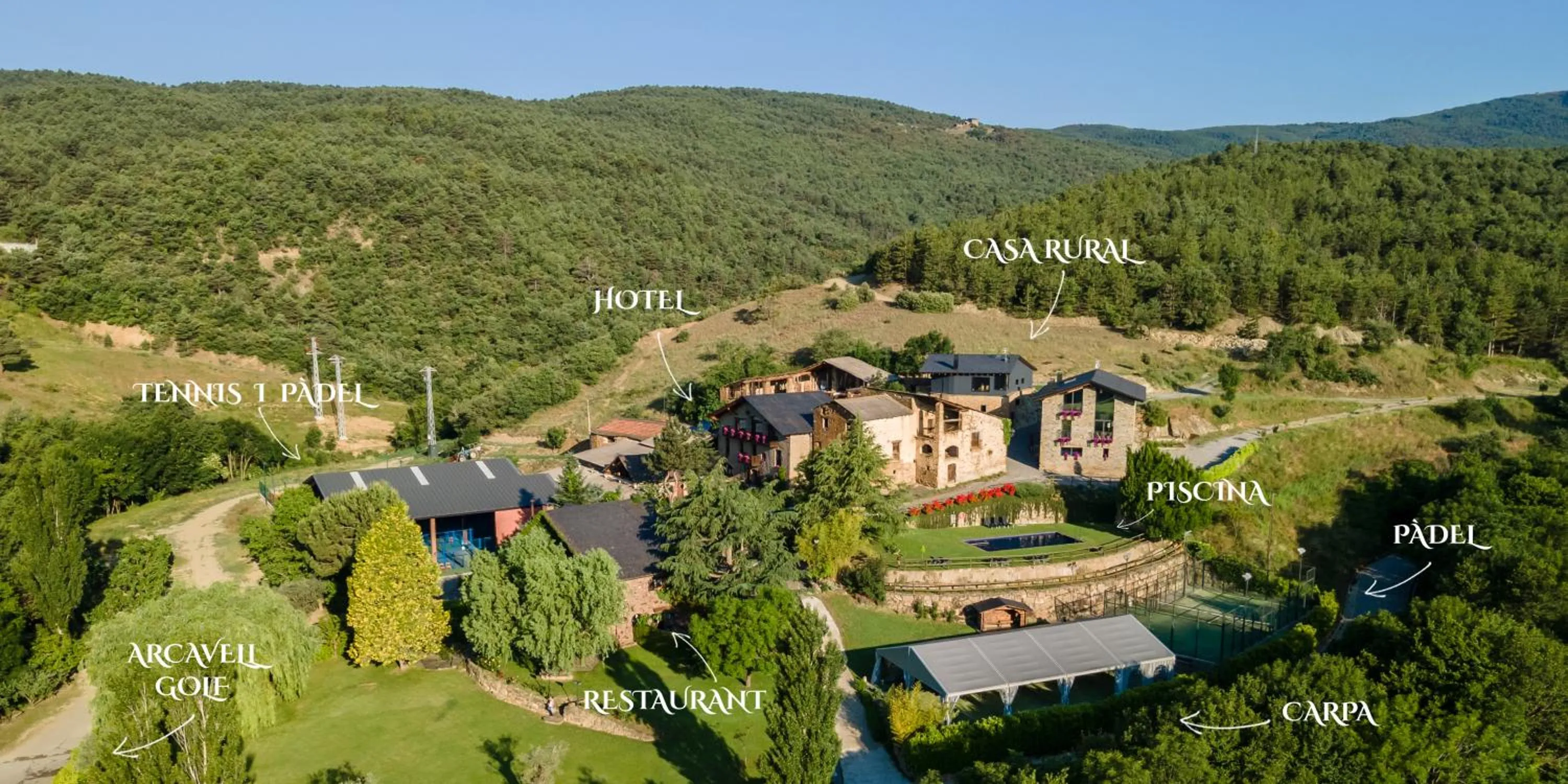 Location in Mas D'en Roqueta