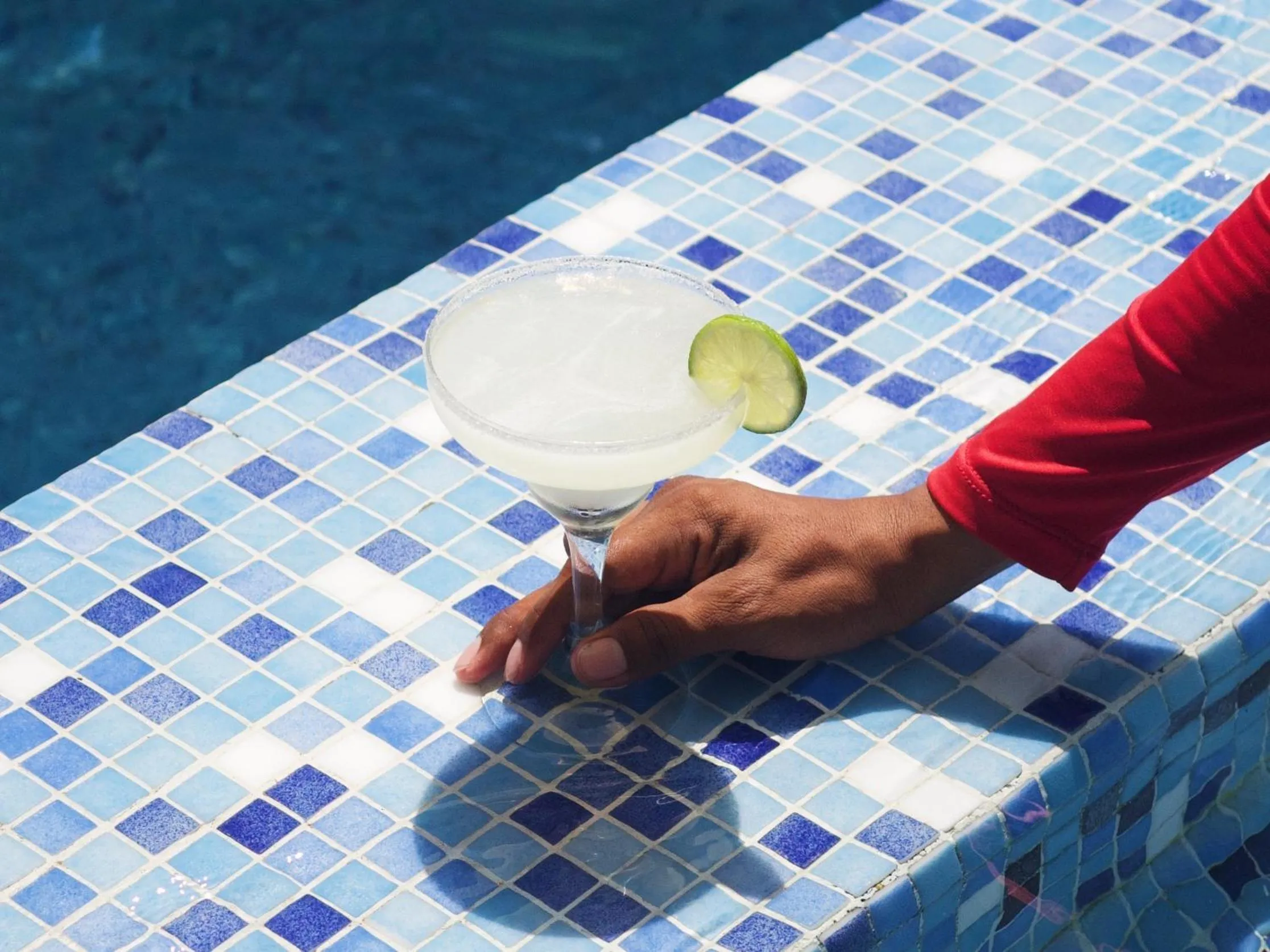 Swimming pool in Hotel La Riviera