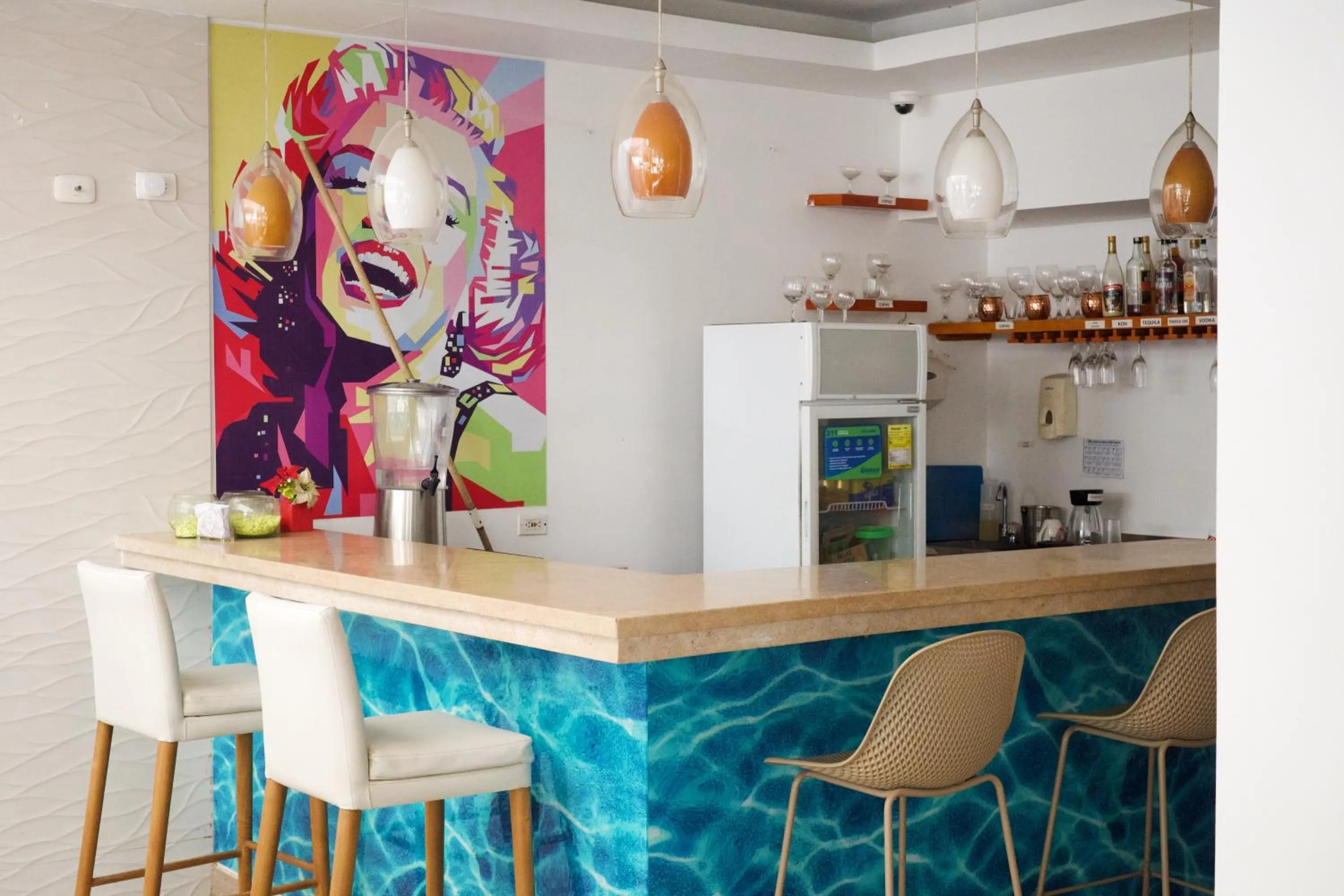 Lounge or bar in Hotel La Riviera