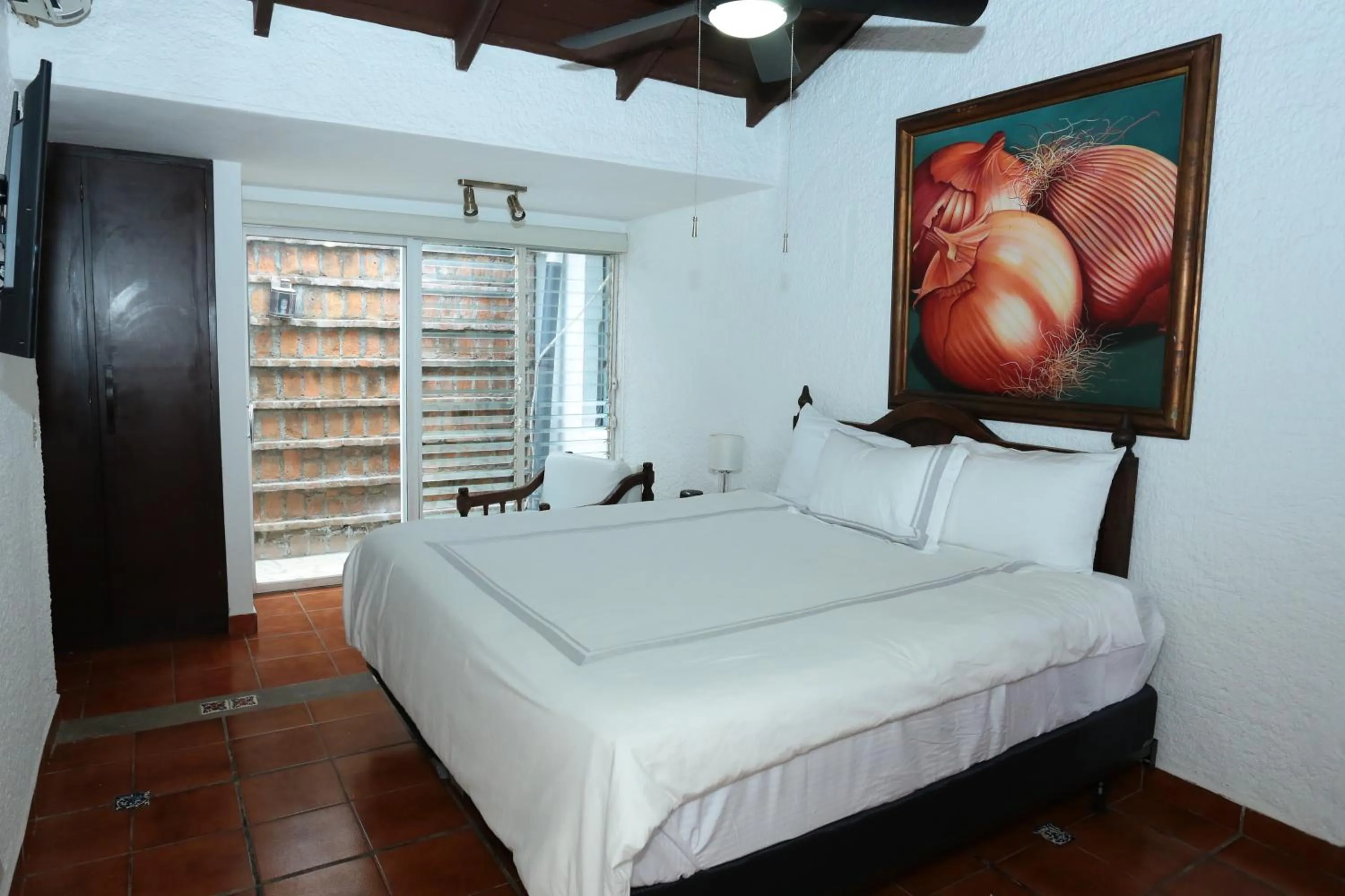 Bed in Hotel Casa Colonial Boutique