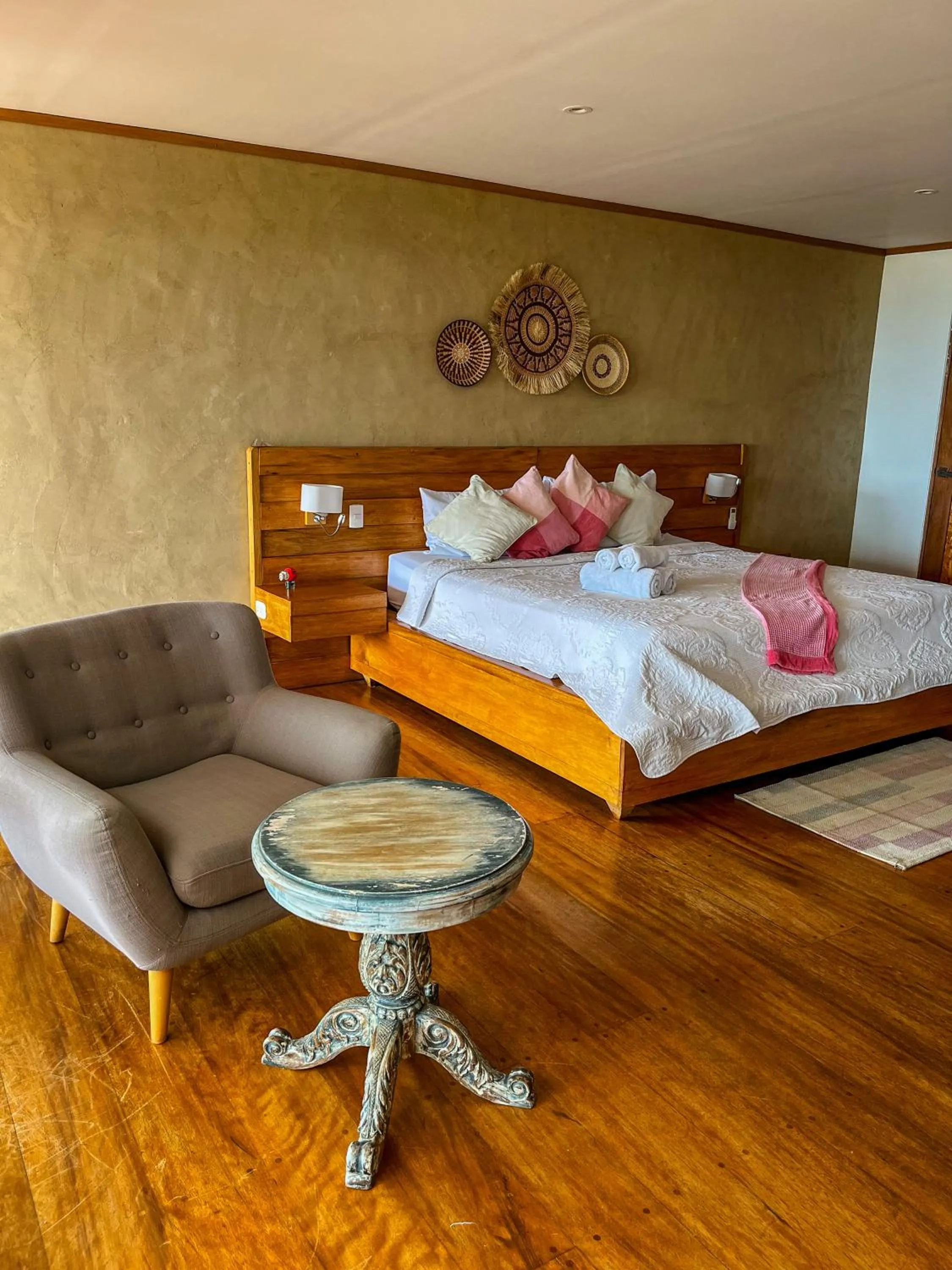 Bed in Casa Safran Vichayito