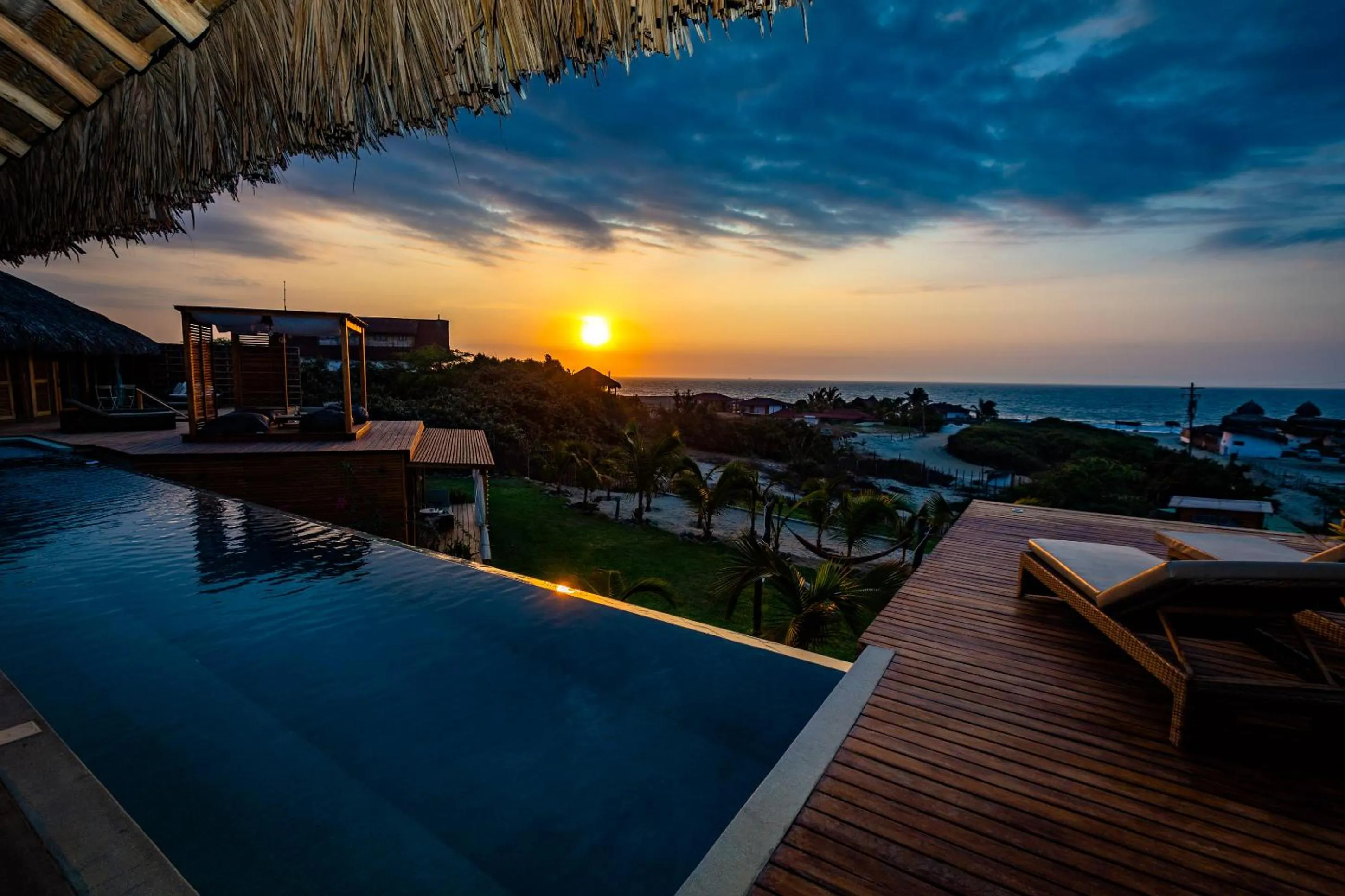 Sunset in Casa Safran Vichayito