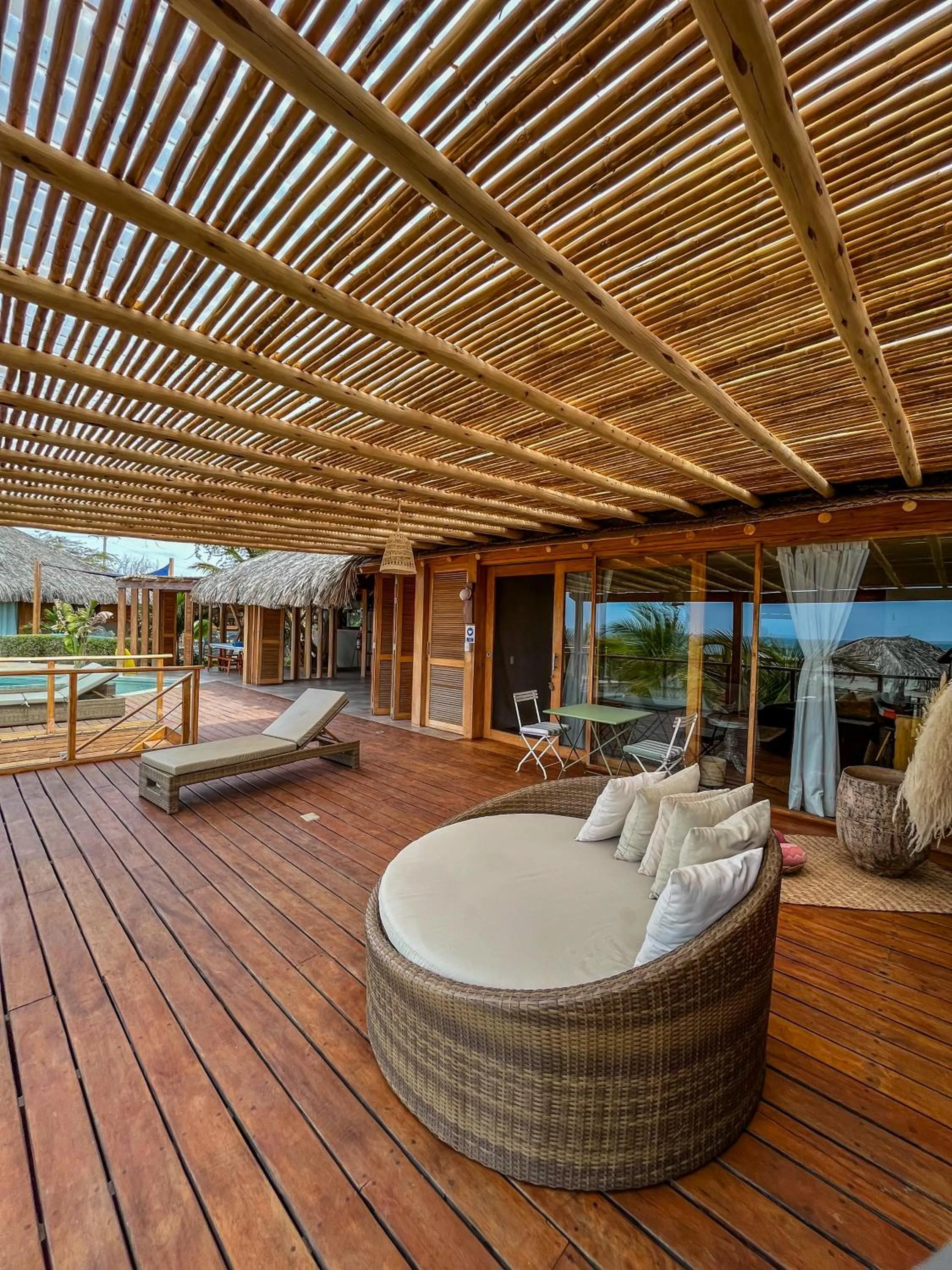 Balcony/Terrace in Casa Safran Vichayito