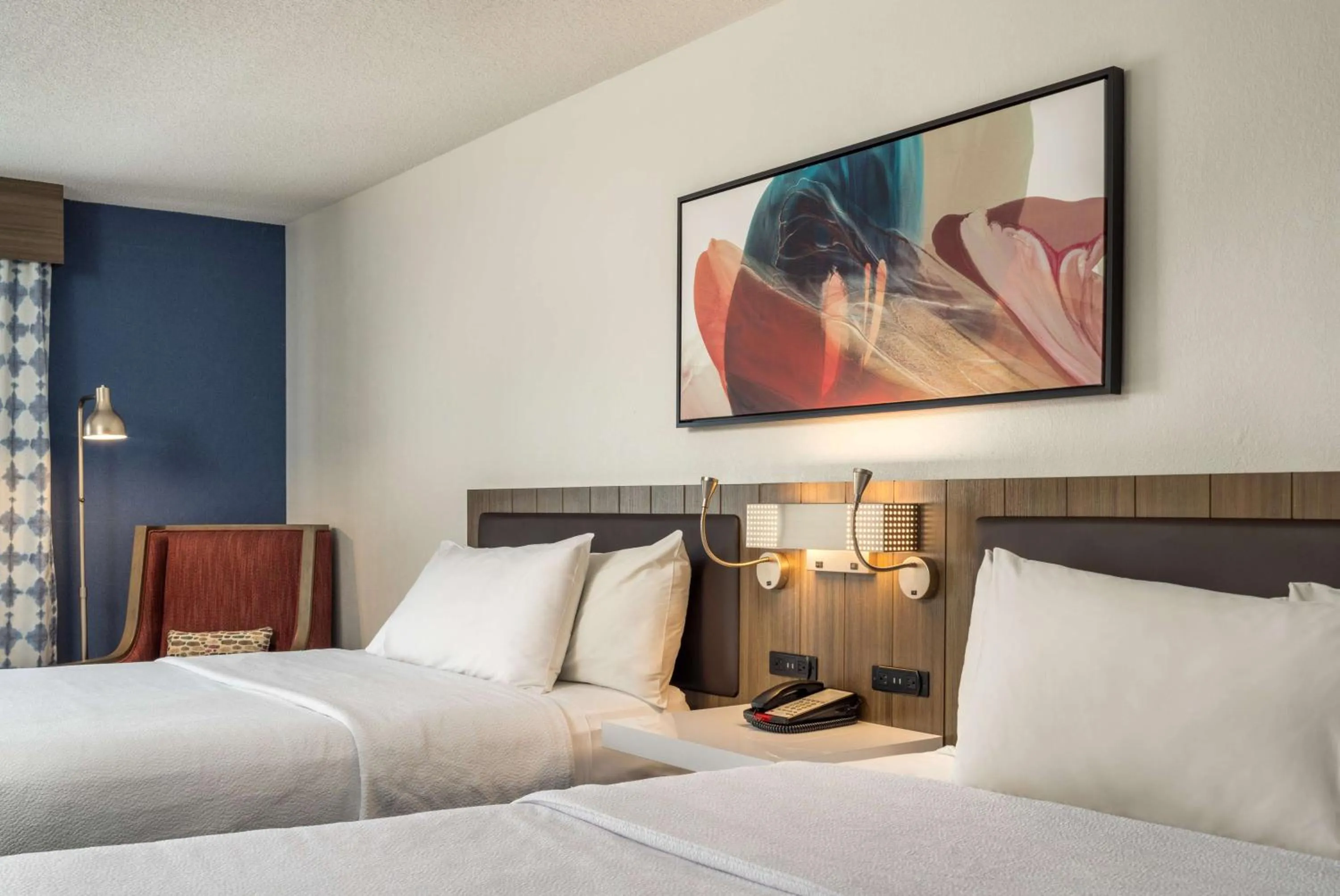 Bed in Hilton Garden Inn Oakbrook Terrace