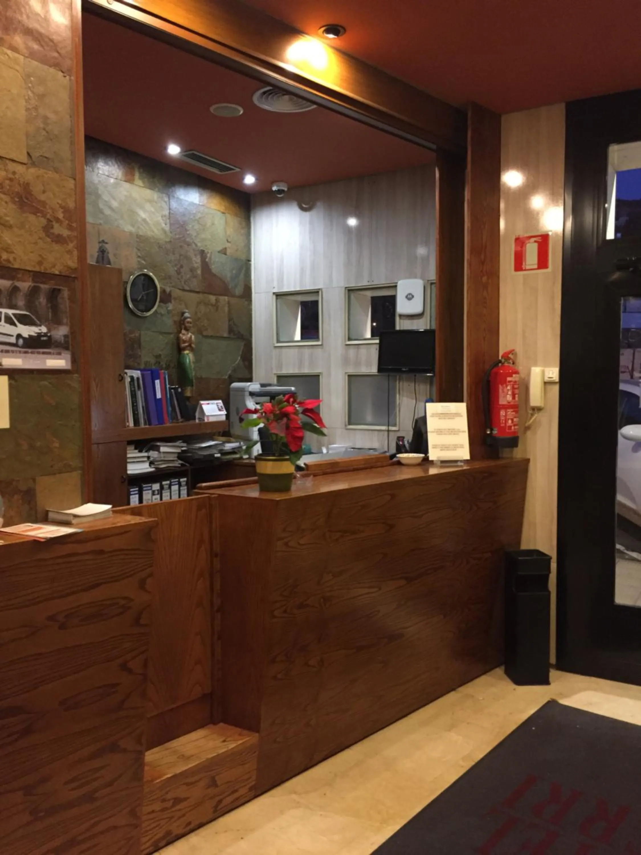 Lobby or reception in Hotel Yerri